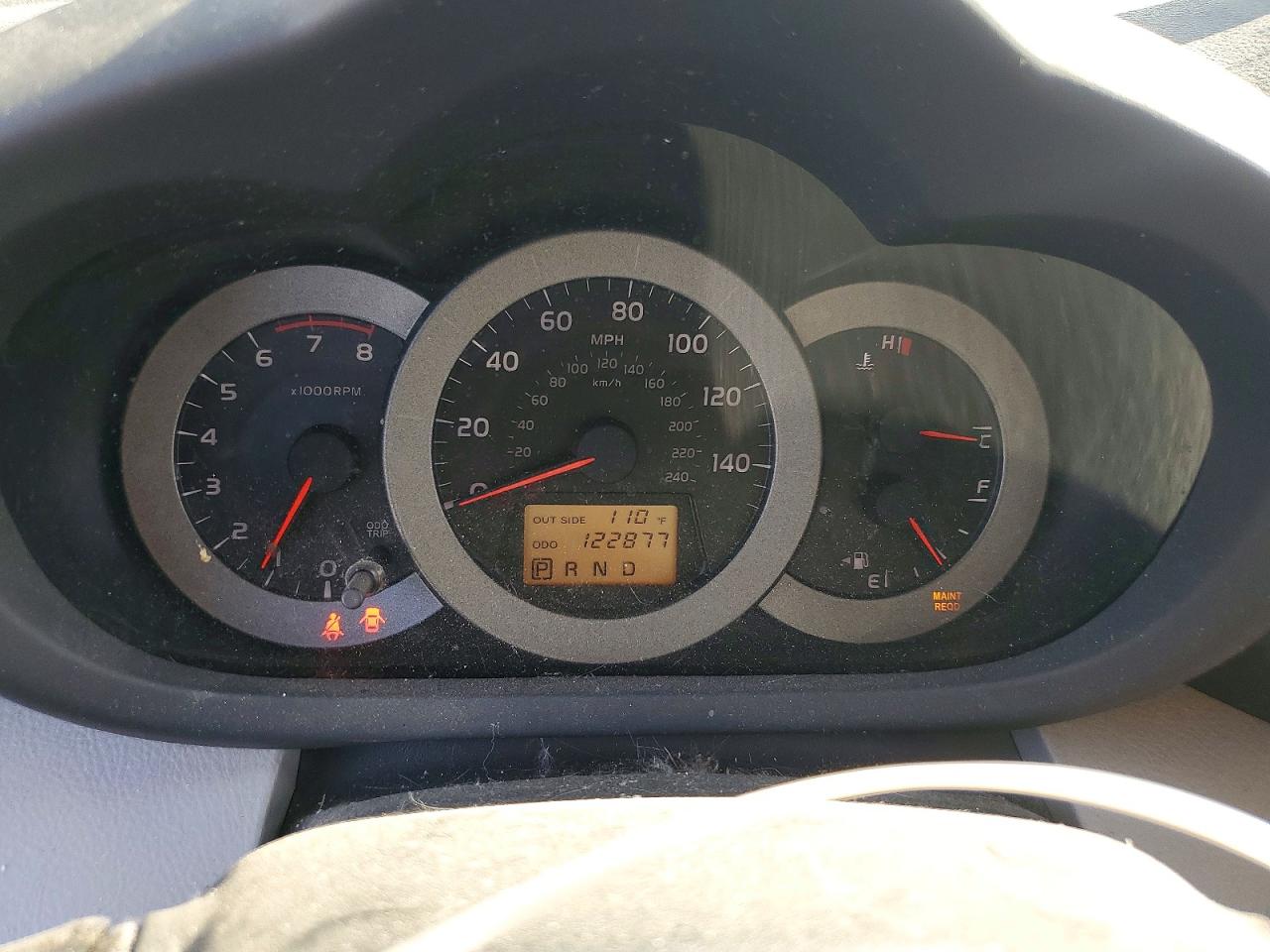 2008 Toyota Rav4 Base Blue vin: JTMBK35V185050865