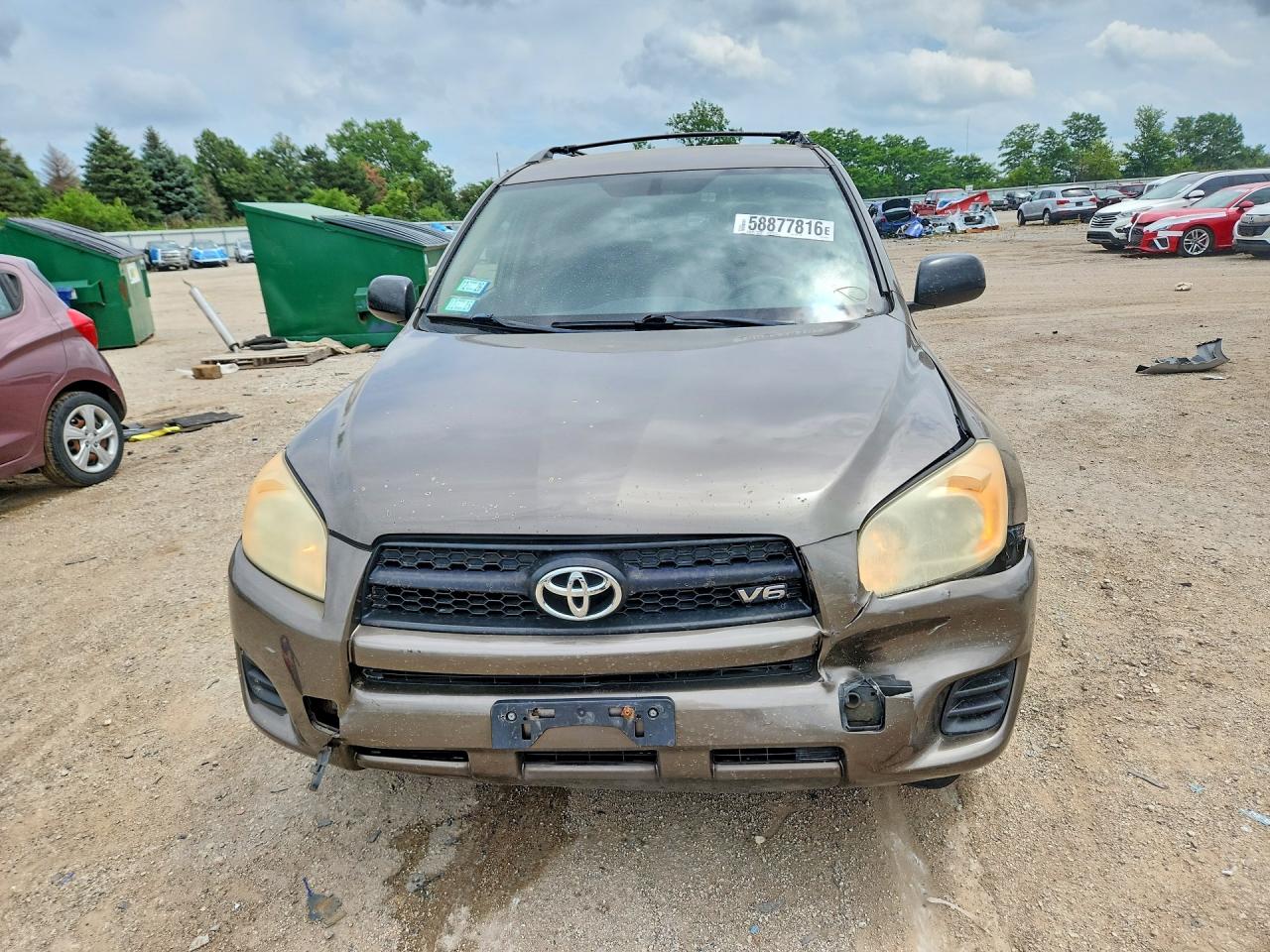 2009 Toyota Rav4 Base Brown vin: JTMBK35V295075680