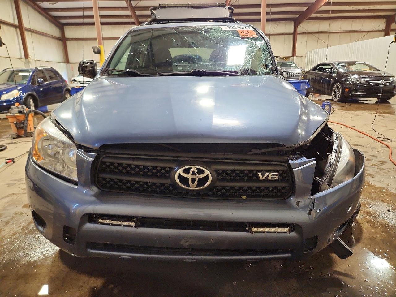 2007 Toyota Rav4 Base Blue vin: JTMBK35V575030925