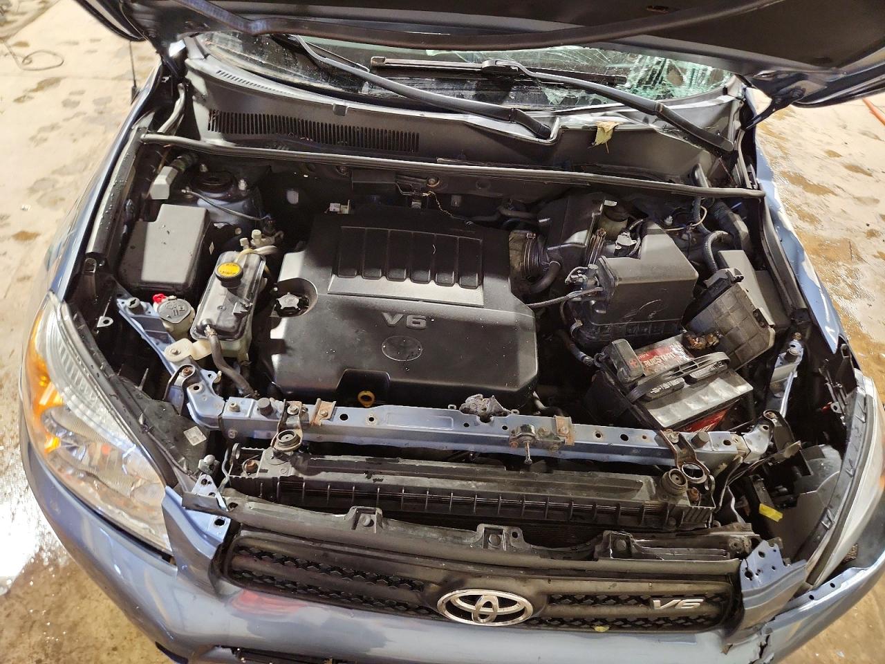 2007 Toyota Rav4 Base Blue vin: JTMBK35V575030925
