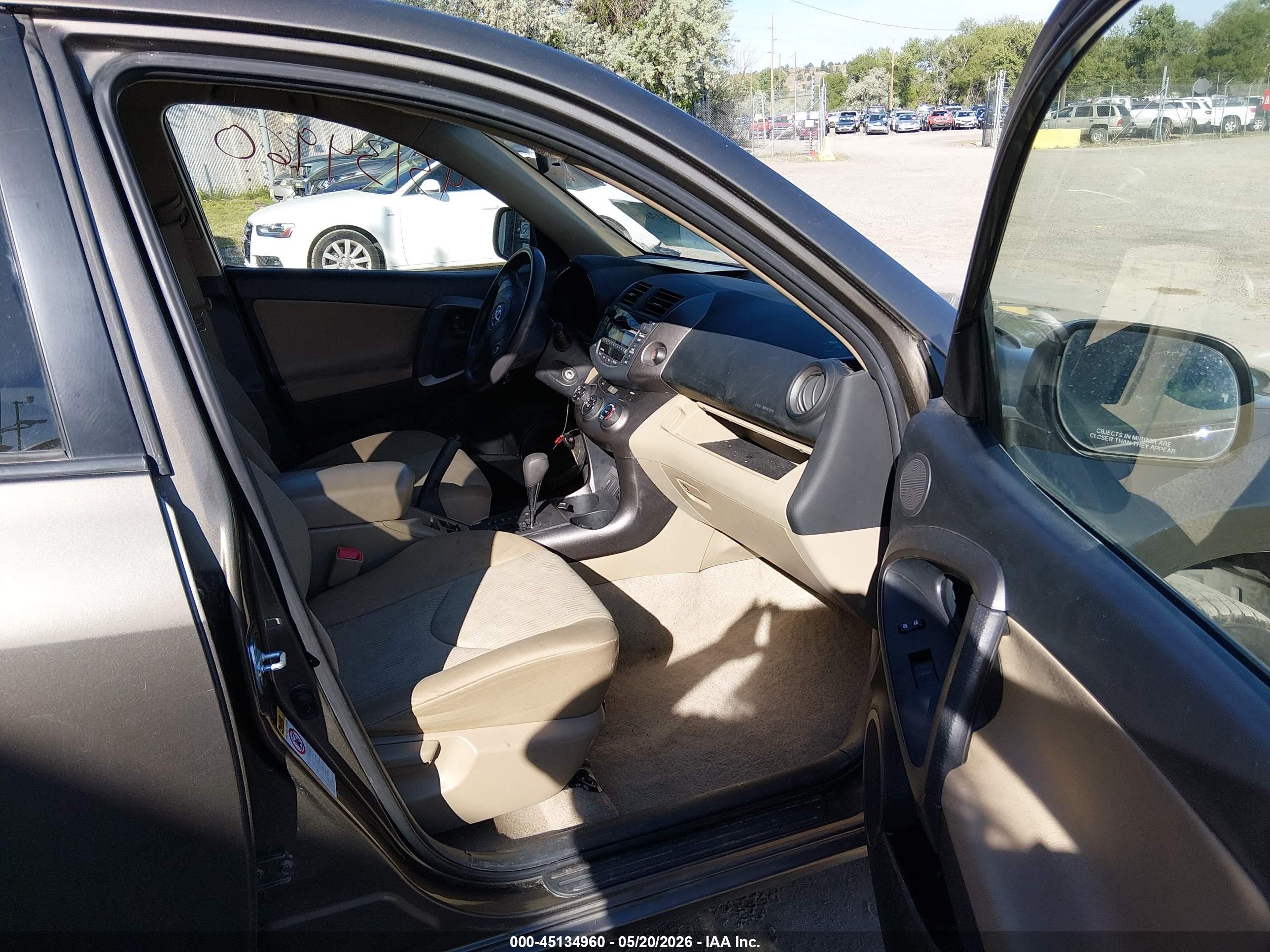 2009 Toyota Rav4 Base V6 Brown vin: JTMBK35V595076130