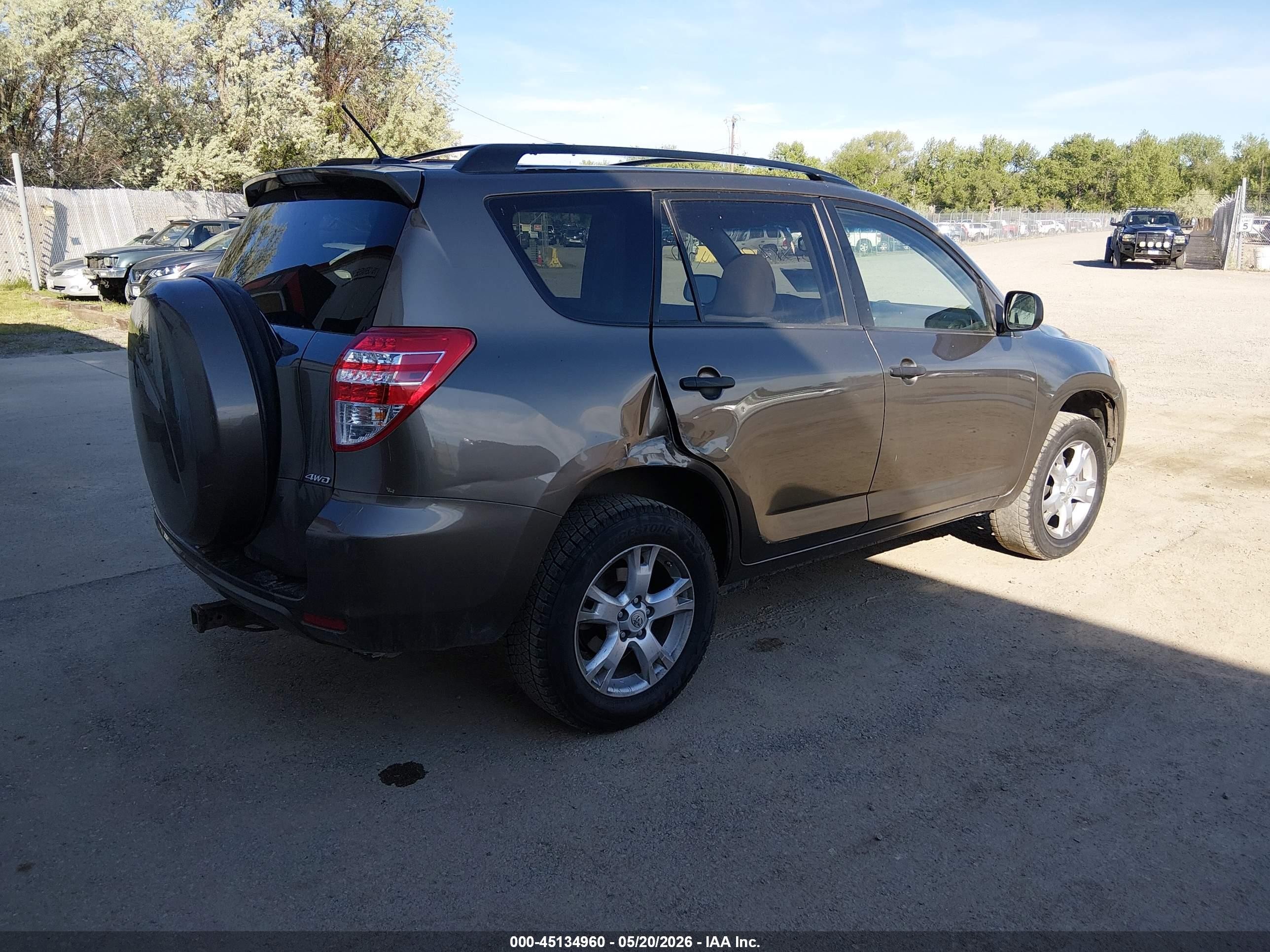 2009 Toyota Rav4 Base V6 Brown vin: JTMBK35V595076130