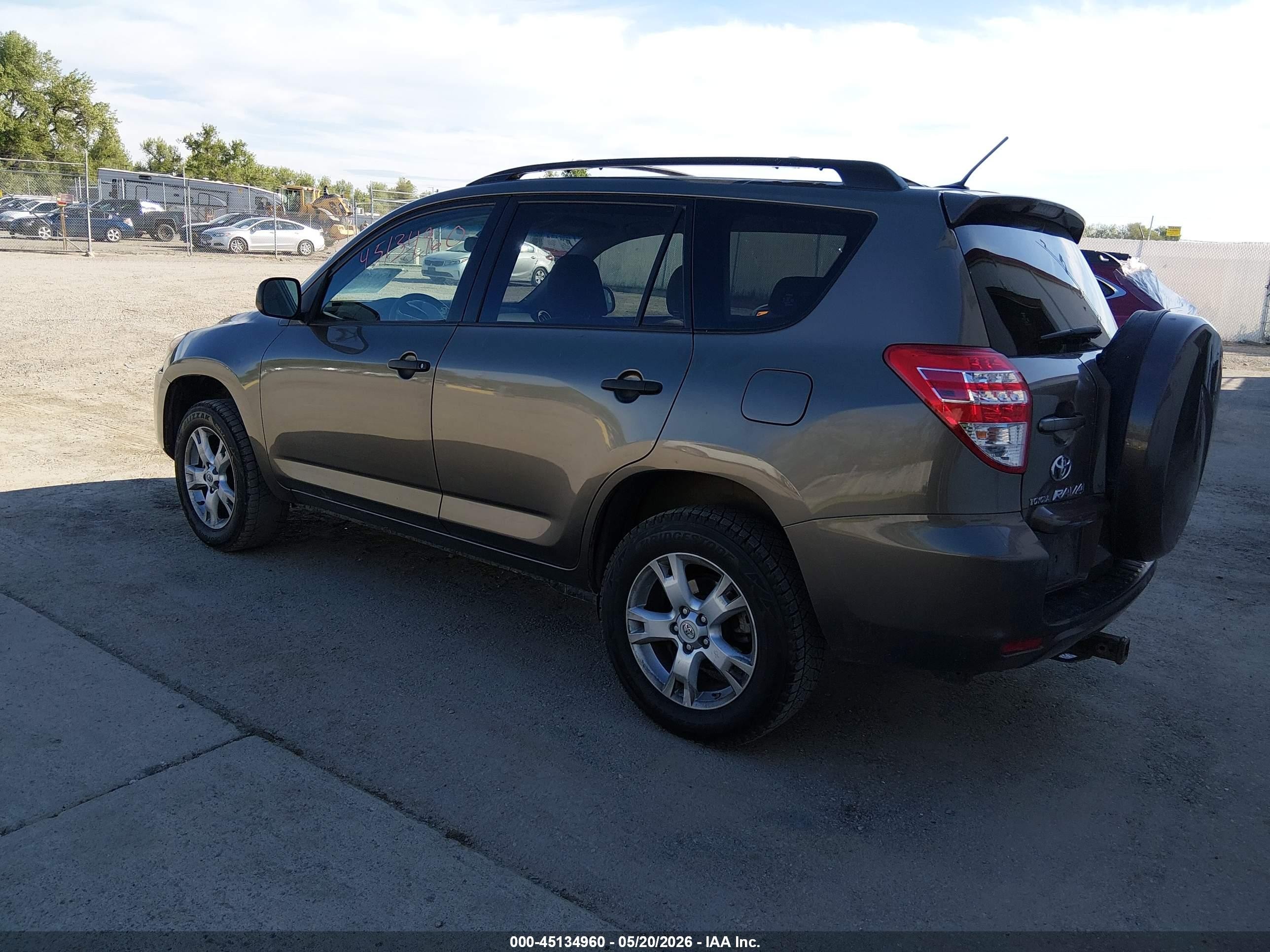 2009 Toyota Rav4 Base V6 Brown vin: JTMBK35V595076130