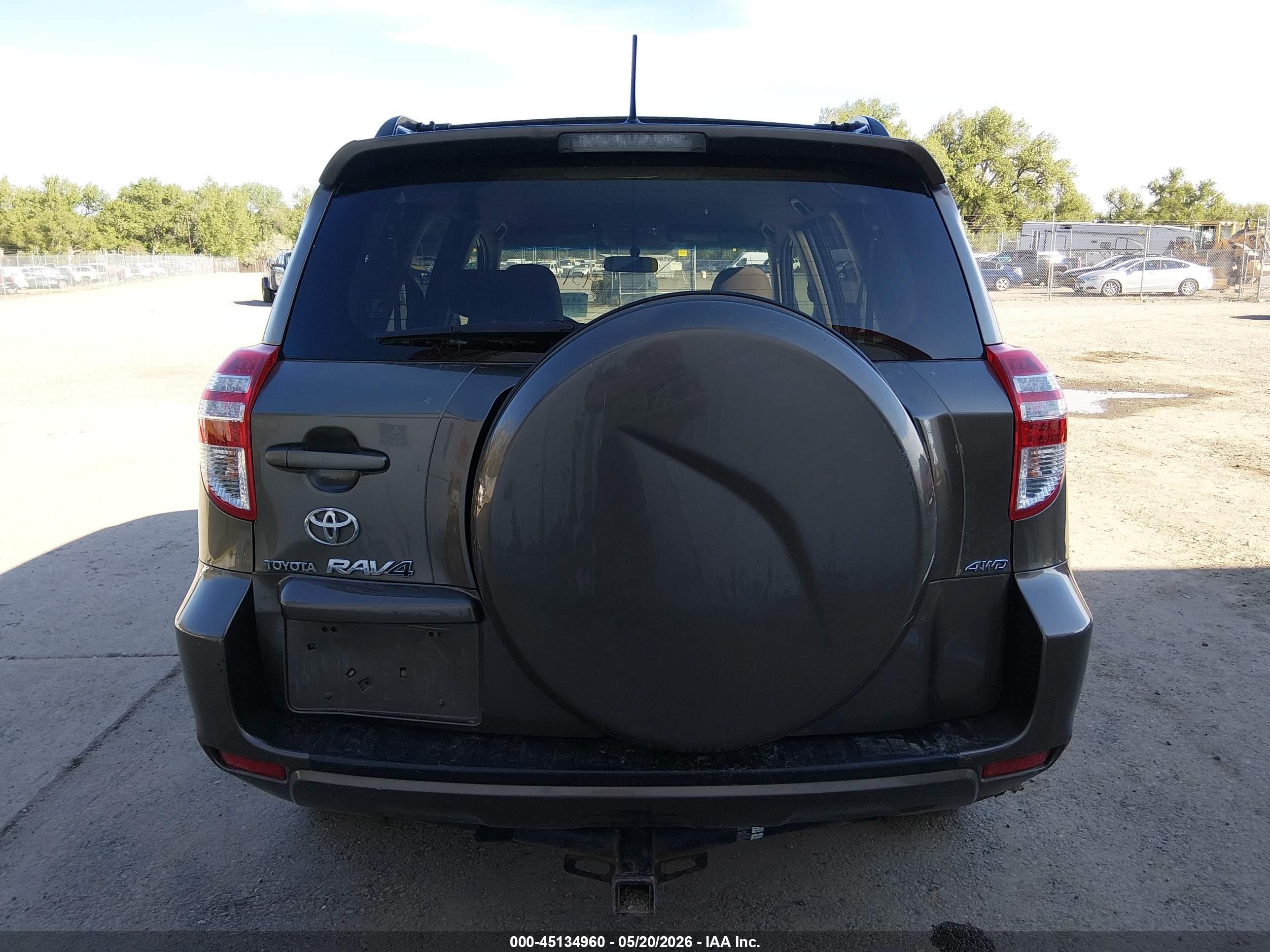 2009 Toyota Rav4 Base V6 Brown vin: JTMBK35V595076130