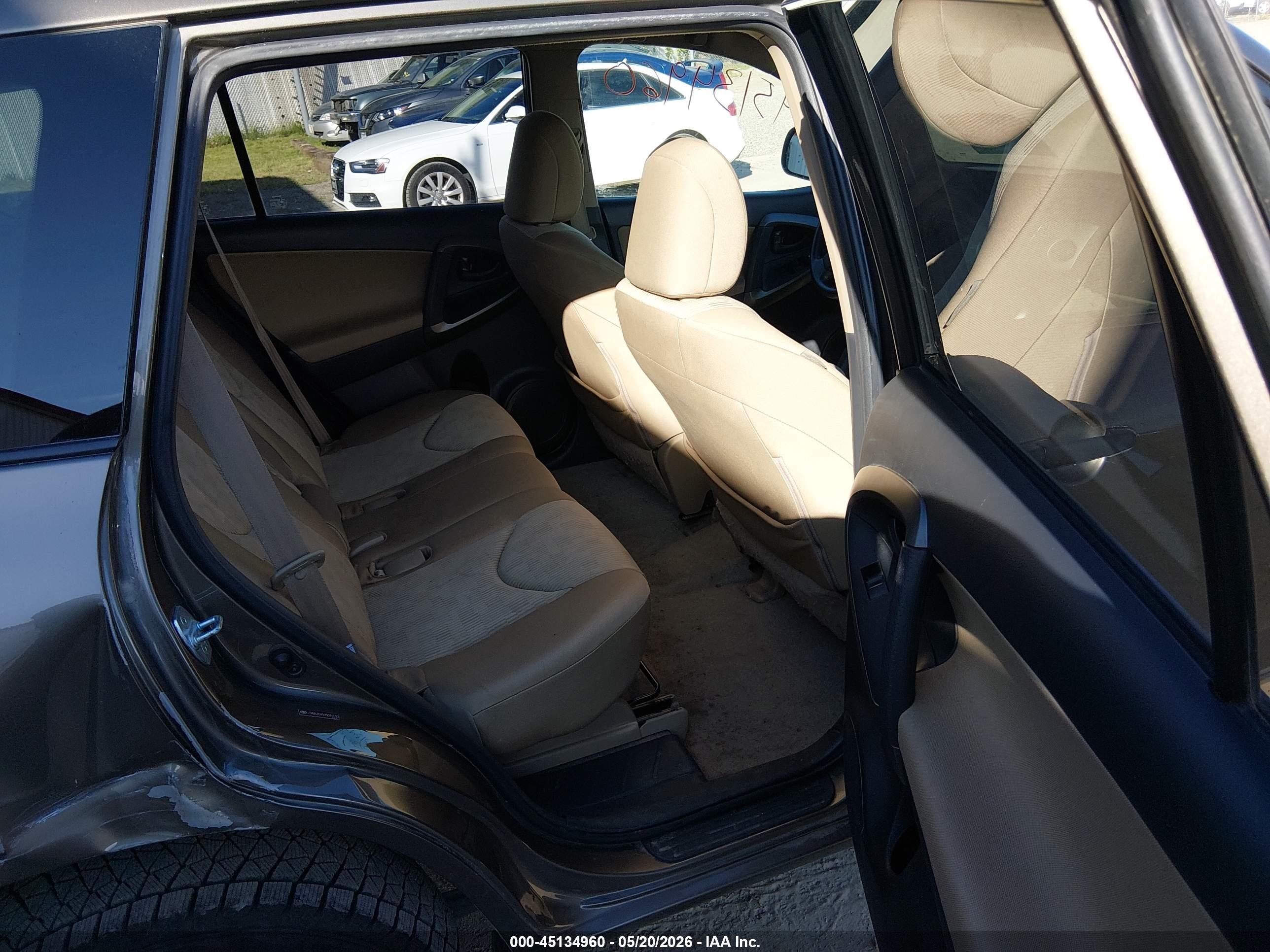 2009 Toyota Rav4 Base V6 Brown vin: JTMBK35V595076130