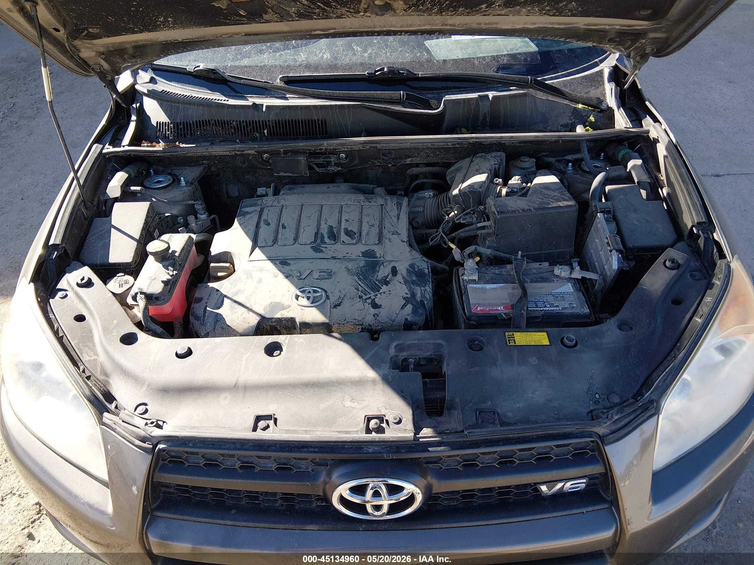2009 Toyota Rav4 Base V6 Brown vin: JTMBK35V595076130