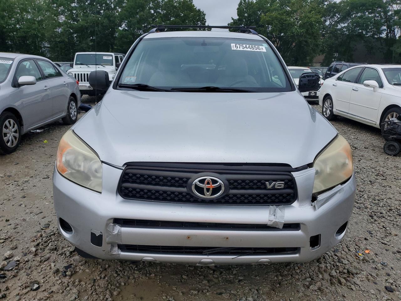2007 Toyota Rav4 Base Silver vin: JTMBK35V675039259