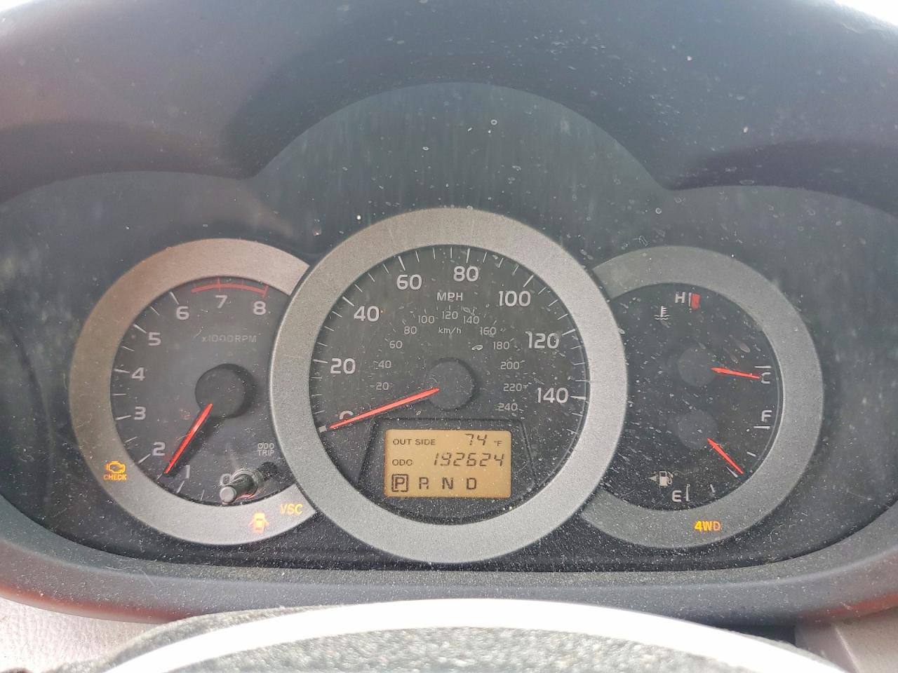 2007 Toyota Rav4 Base Silver vin: JTMBK35V675039259
