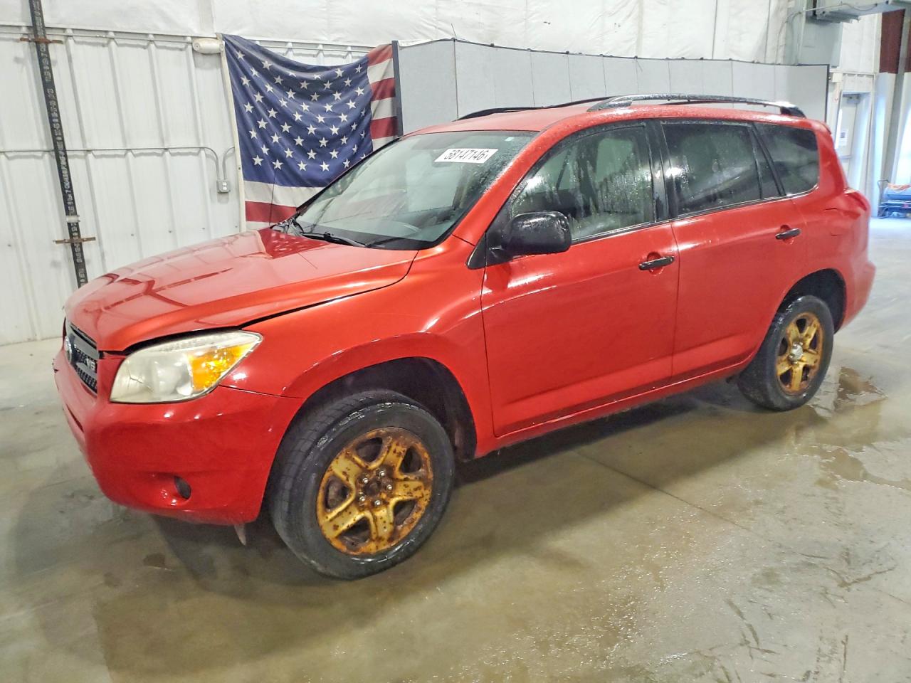 2008 Toyt Rav4 Red vin: JTMBK35V785069081
