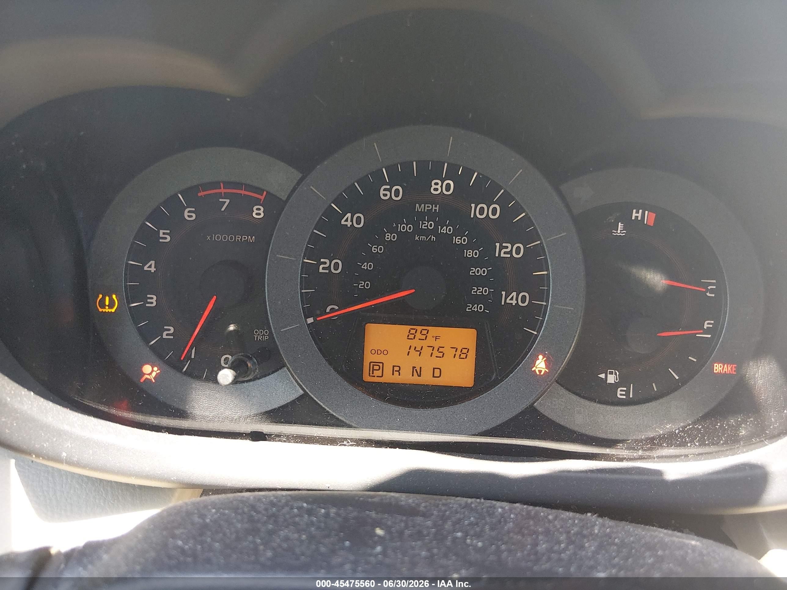 2010 Toyota Rav4 Base V6 Blue vin: JTMBK4DV1A5089095