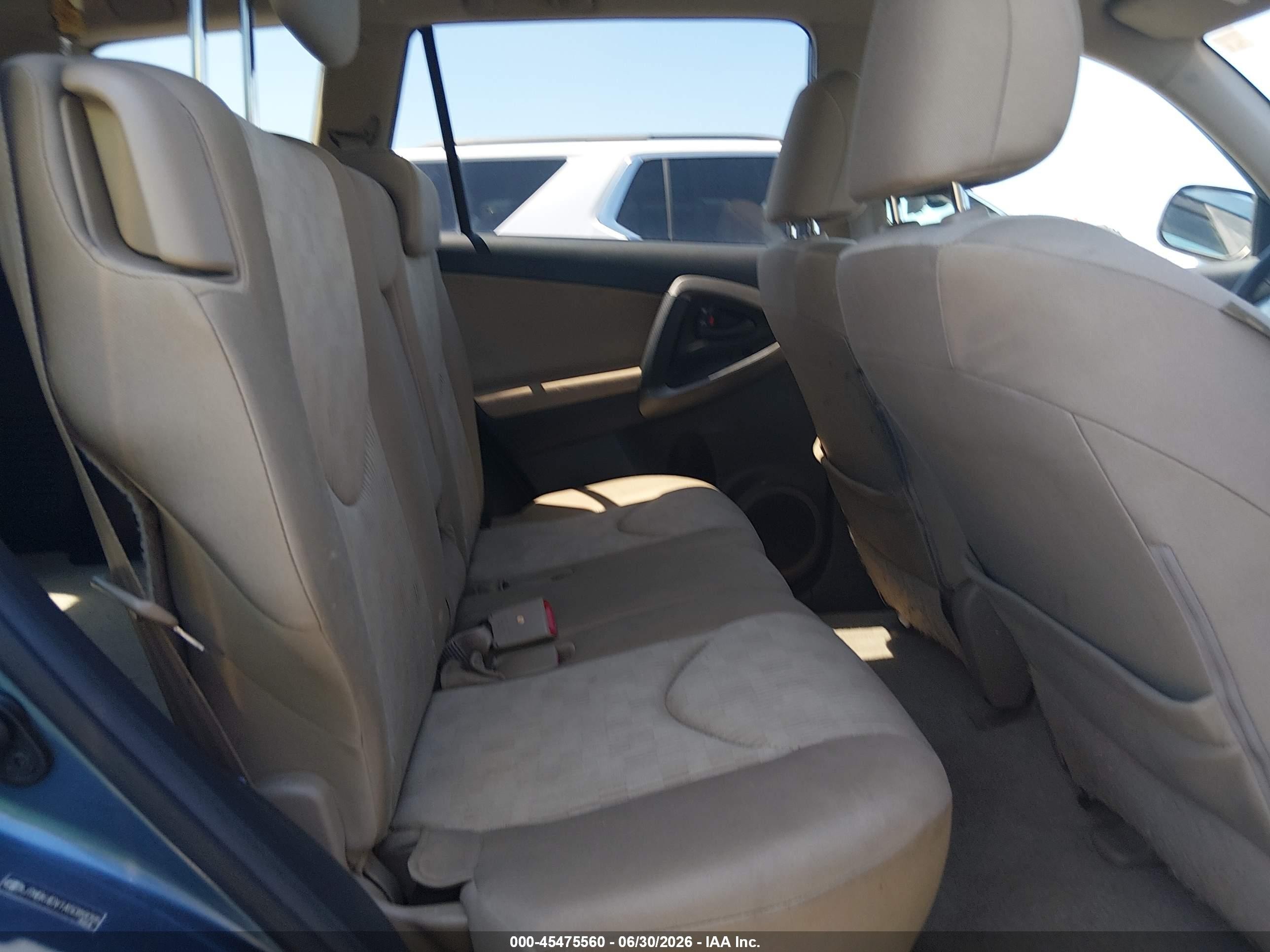2010 Toyota Rav4 Base V6 Blue vin: JTMBK4DV1A5089095