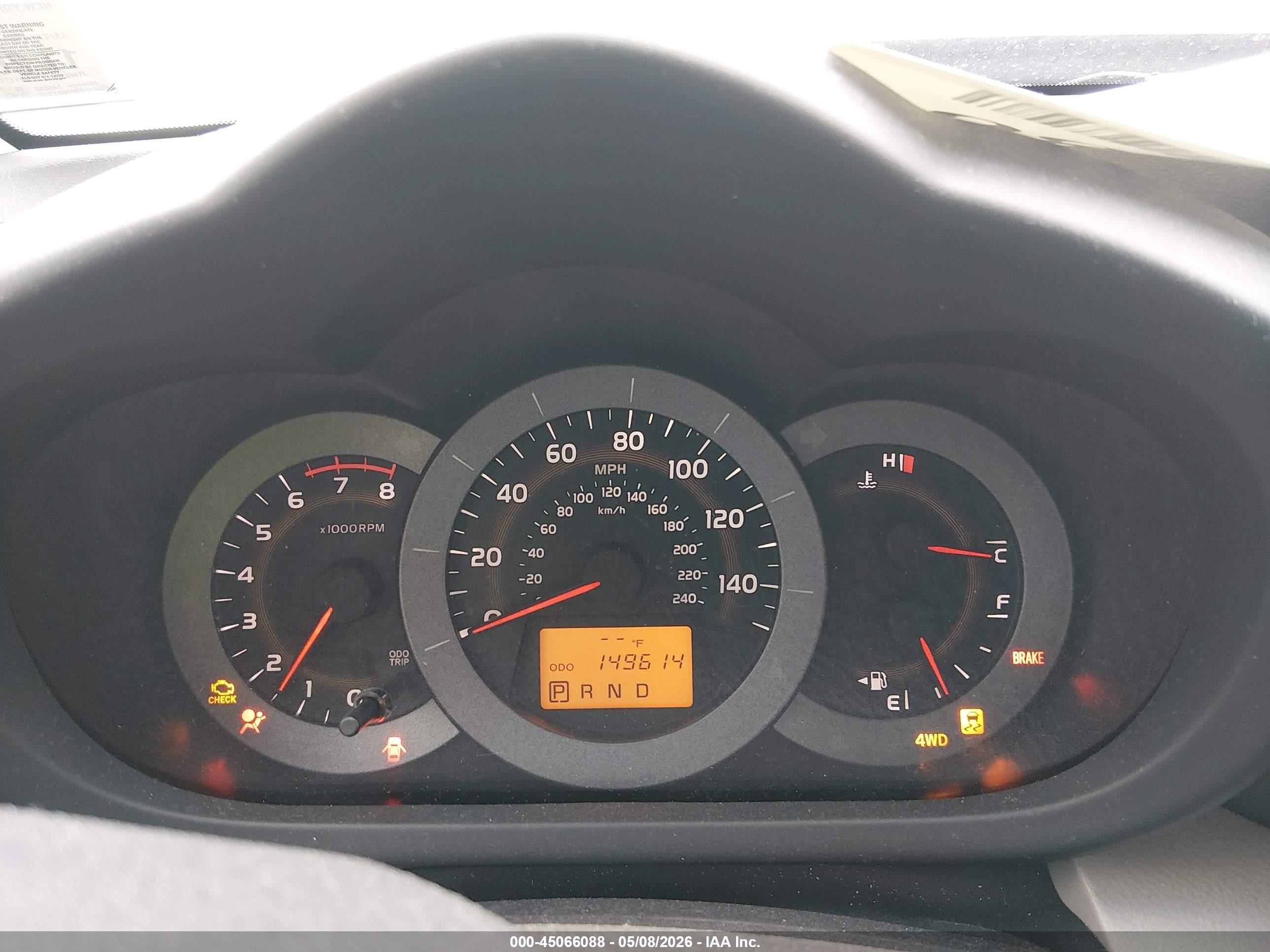 2010 Toyota Rav4 Base V6 Silver vin: JTMBK4DV3AD011312