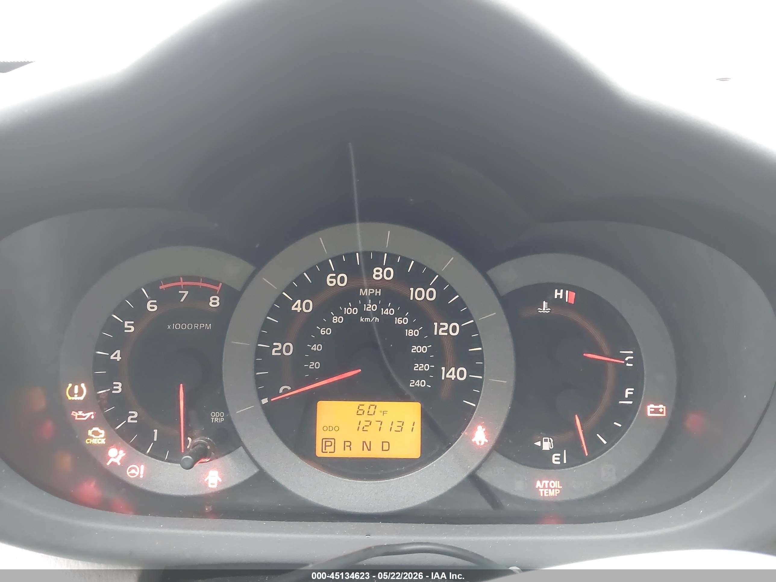2012 Toyota Rav4 Base V6 Silver vin: JTMBK4DV4CD019504