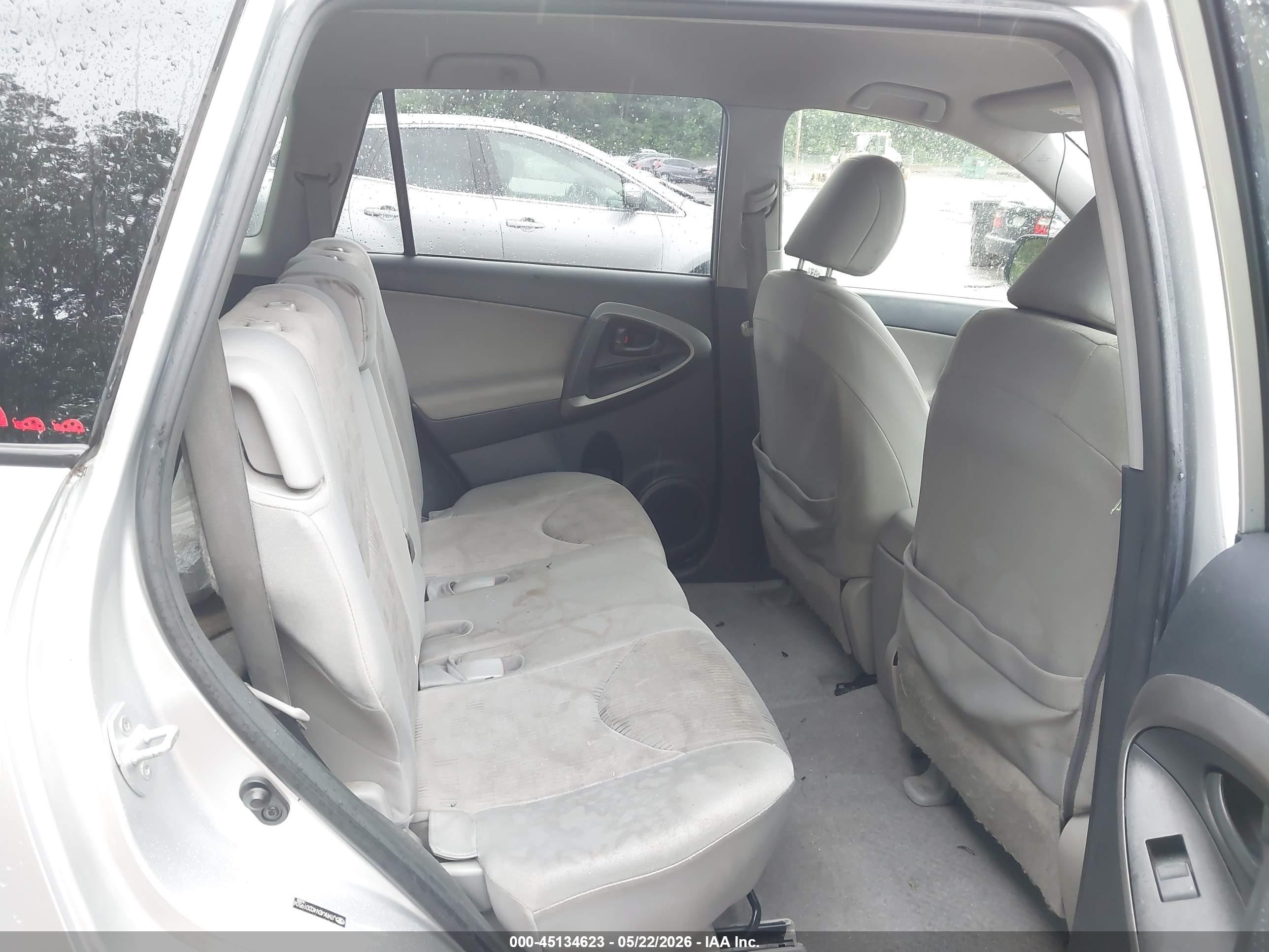 2012 Toyota Rav4 Base V6 Silver vin: JTMBK4DV4CD019504