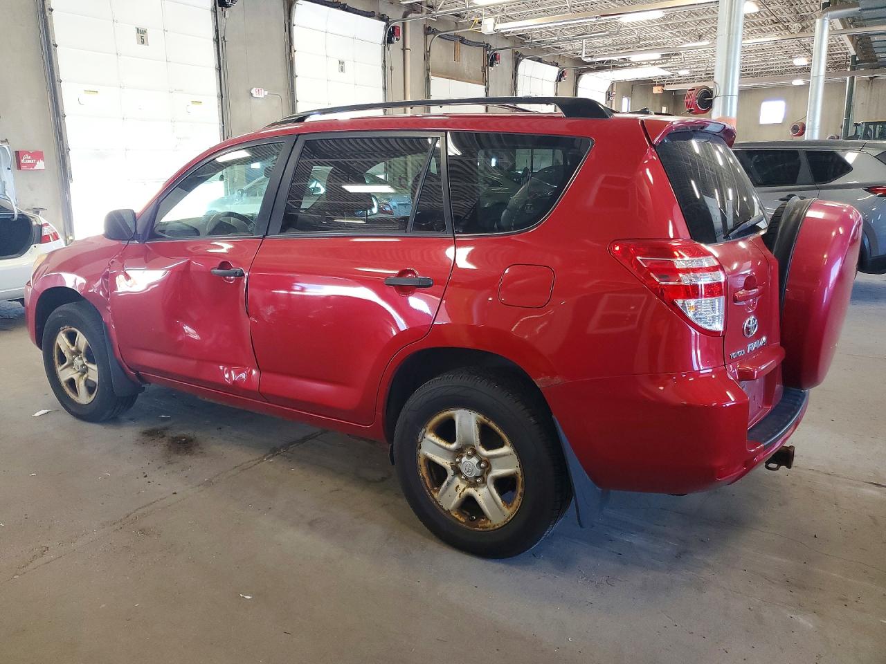 2010 Toyota Rav4 Base Red vin: JTMBK4DV5AD011621