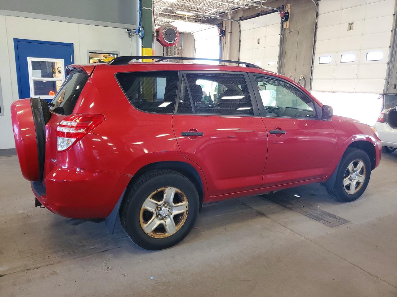 2010 Toyota Rav4 Base Red vin: JTMBK4DV5AD011621