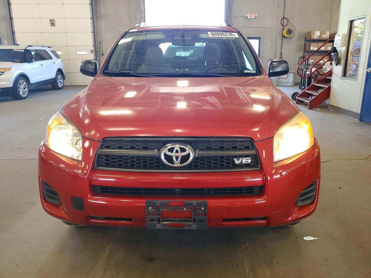 2010 Toyota Rav4 Base Red vin: JTMBK4DV5AD011621