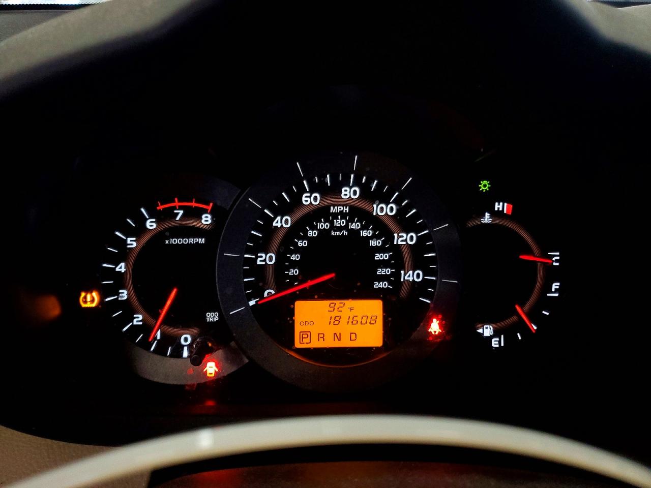 2010 Toyota Rav4 Base Red vin: JTMBK4DV5AD011621