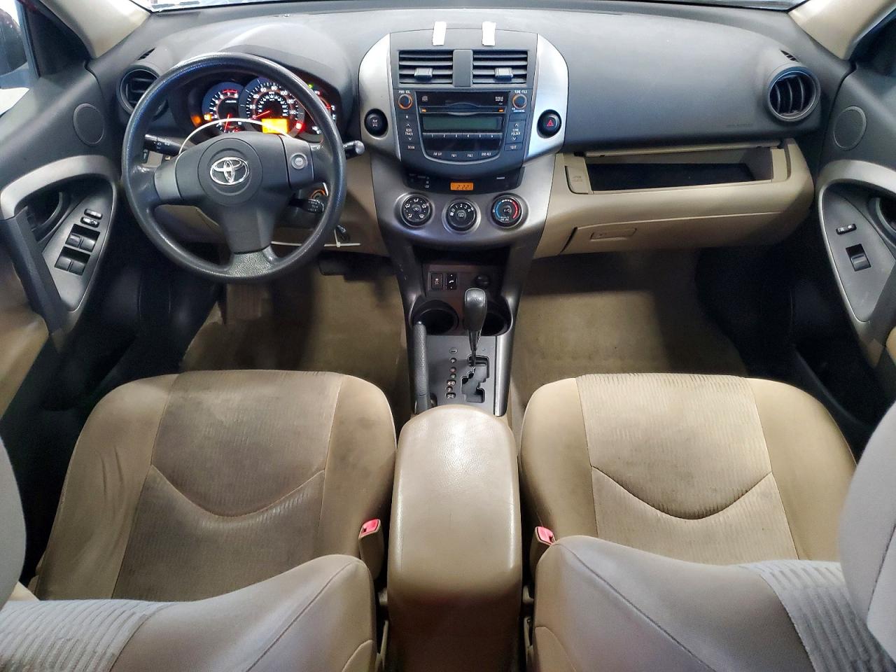 2010 Toyota Rav4 Base Red vin: JTMBK4DV5AD011621