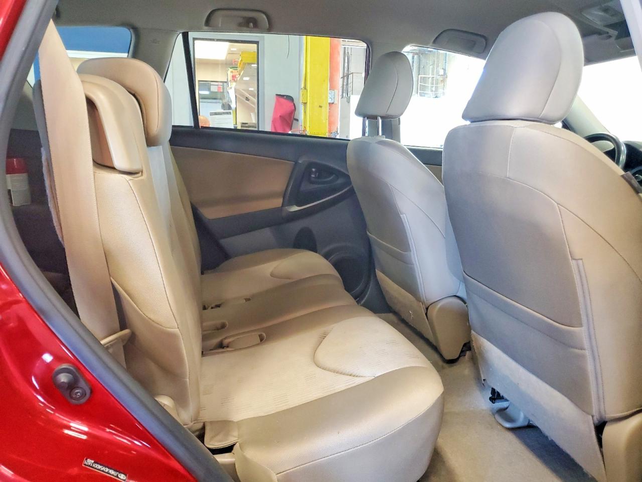 2010 Toyota Rav4 Base Red vin: JTMBK4DV5AD011621