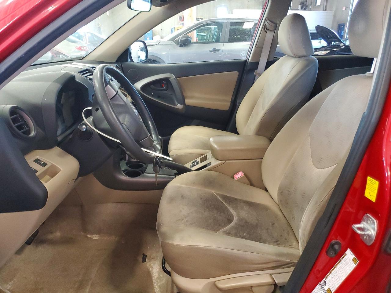 2010 Toyota Rav4 Base Red vin: JTMBK4DV5AD011621
