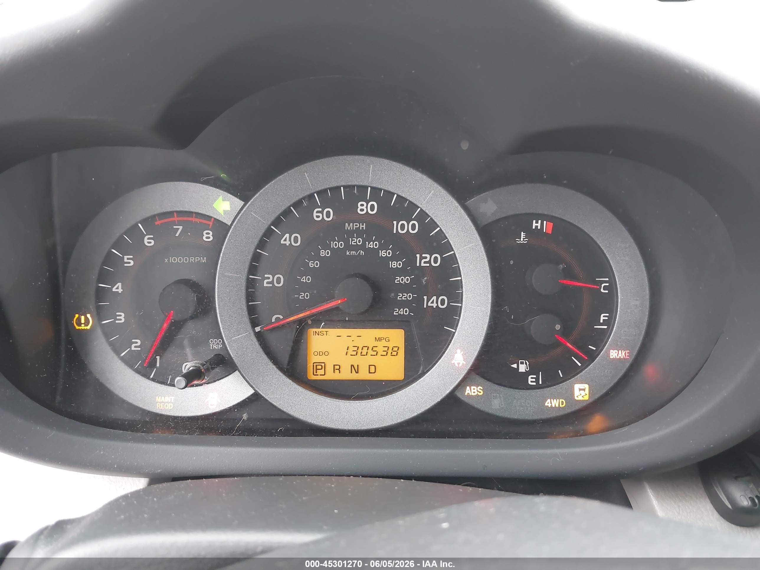 2010 Toyota Rav4 Base V6 Silver vin: JTMBK4DV8AD016232
