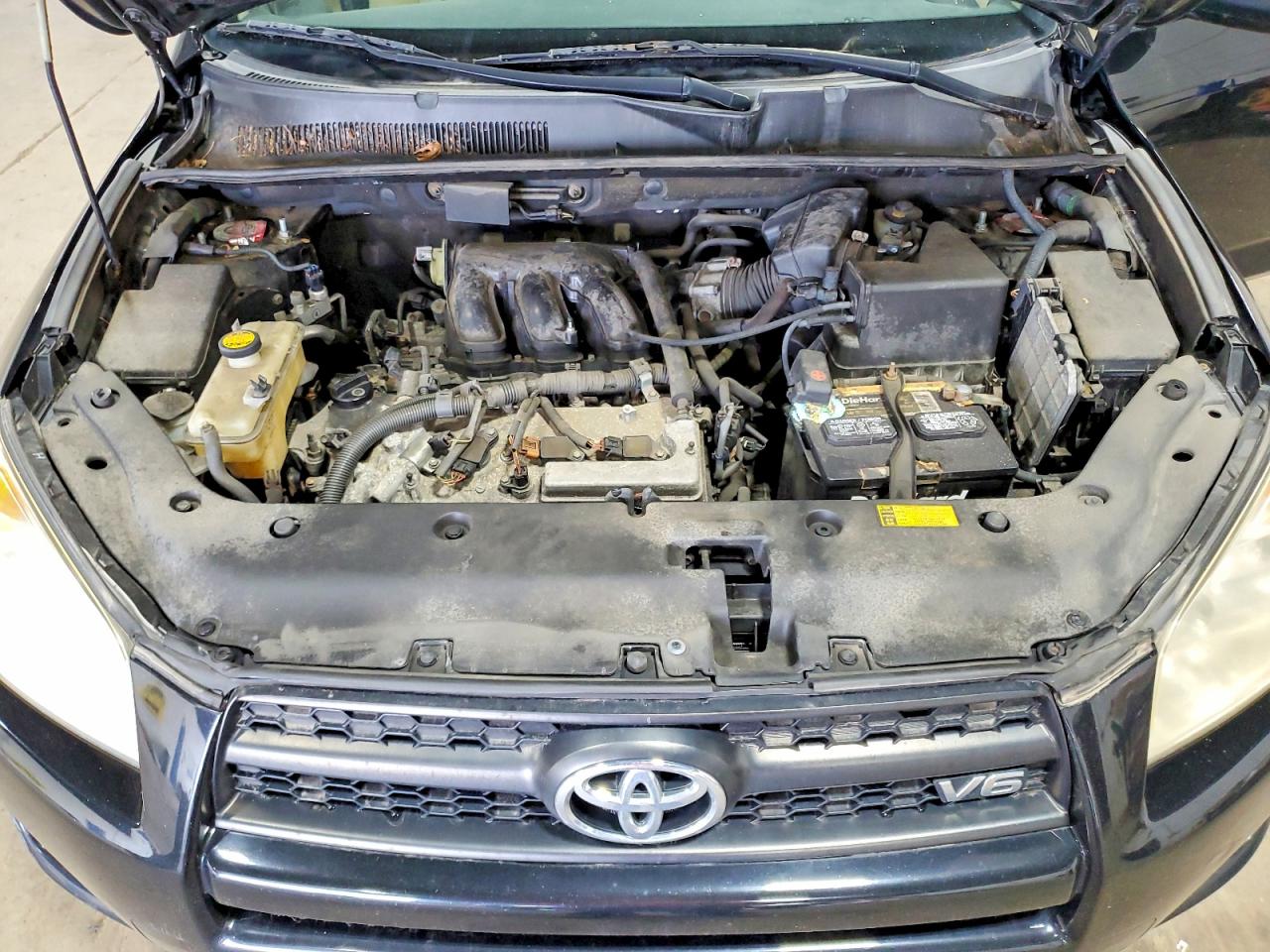 2010 Toyota Rav4 Base Black vin: JTMBK4DV9A5086686