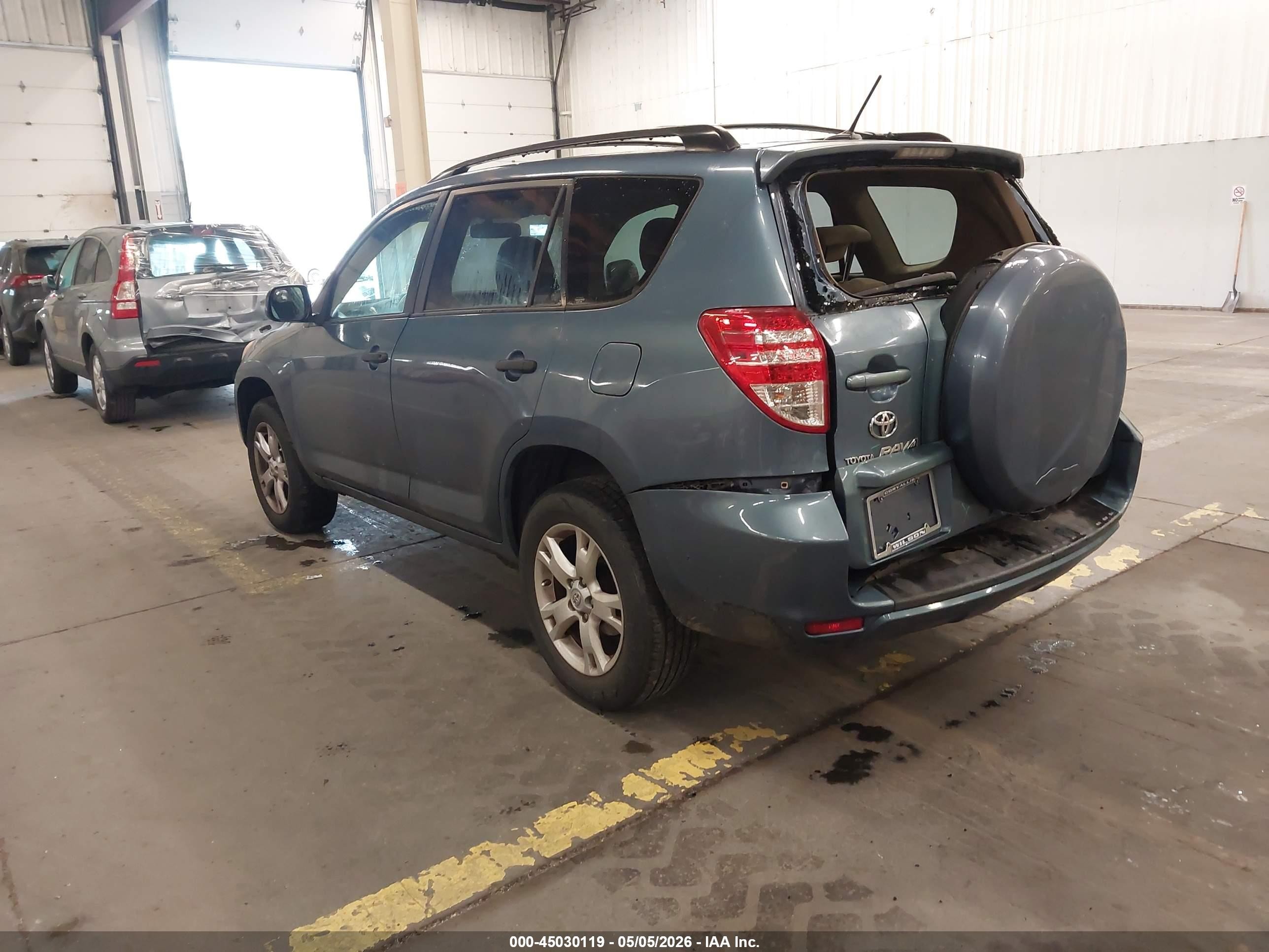 2010 Toyota Rav4 Base V6 Blue vin: JTMBK4DV9A5091905