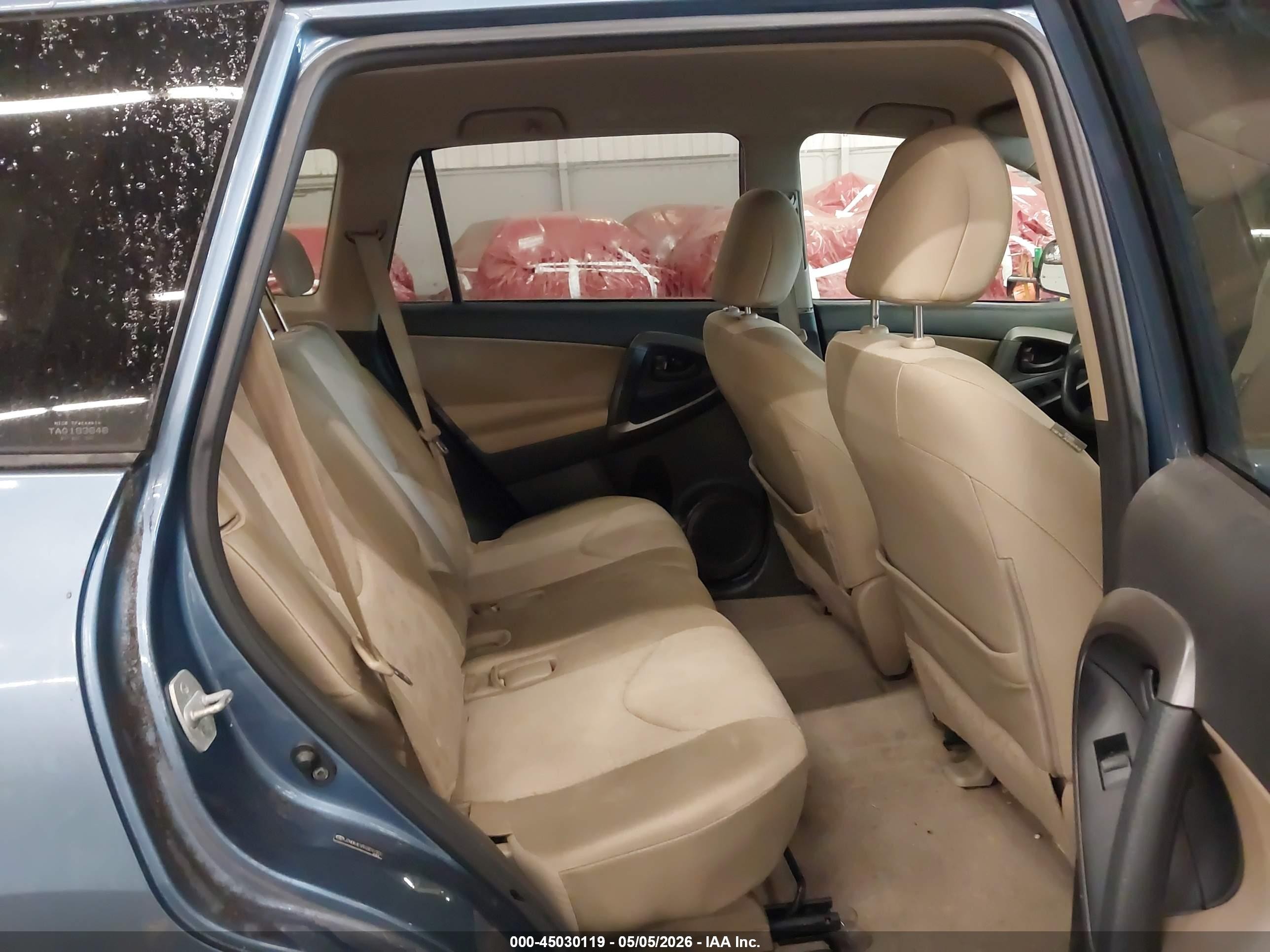 2010 Toyota Rav4 Base V6 Blue vin: JTMBK4DV9A5091905