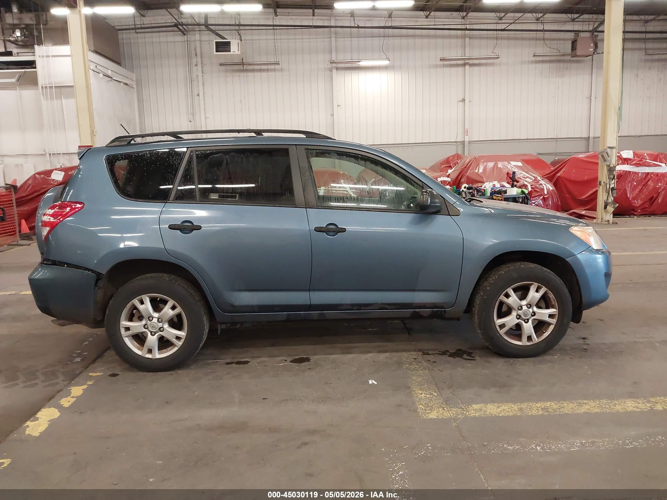 2010 Toyota Rav4 Base V6 Blue vin: JTMBK4DV9A5091905