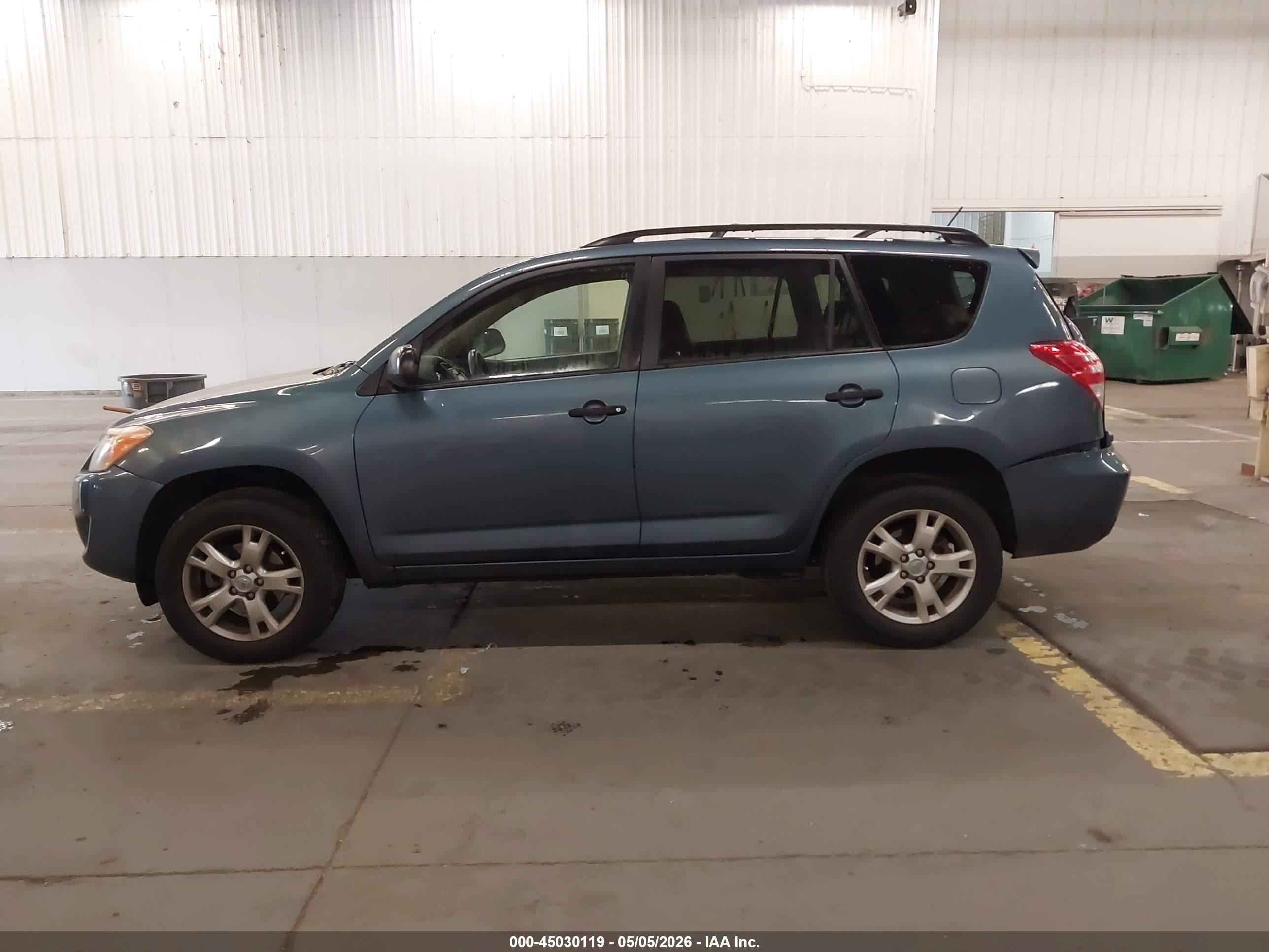2010 Toyota Rav4 Base V6 Blue vin: JTMBK4DV9A5091905