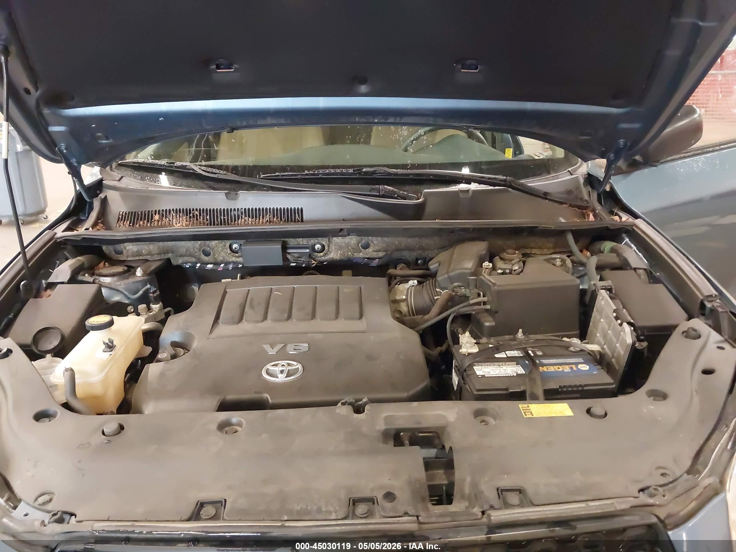 2010 Toyota Rav4 Base V6 Blue vin: JTMBK4DV9A5091905