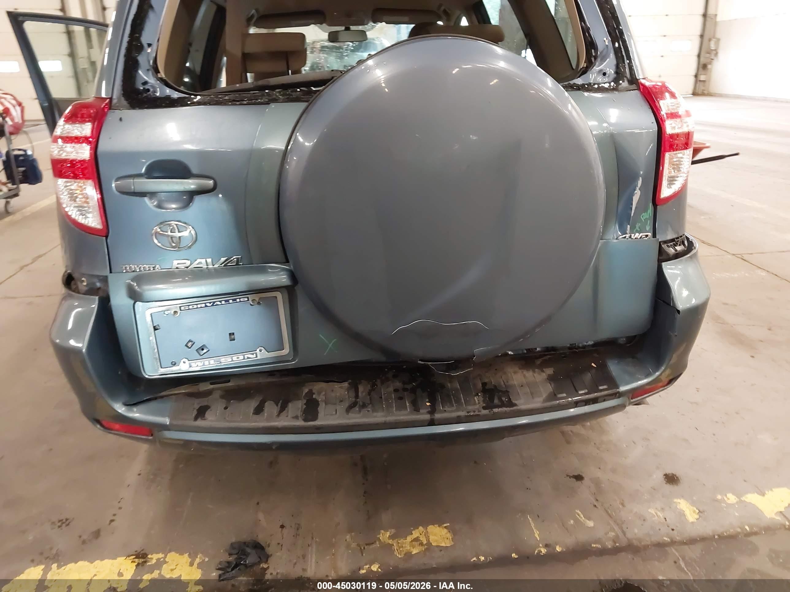 2010 Toyota Rav4 Base V6 Blue vin: JTMBK4DV9A5091905