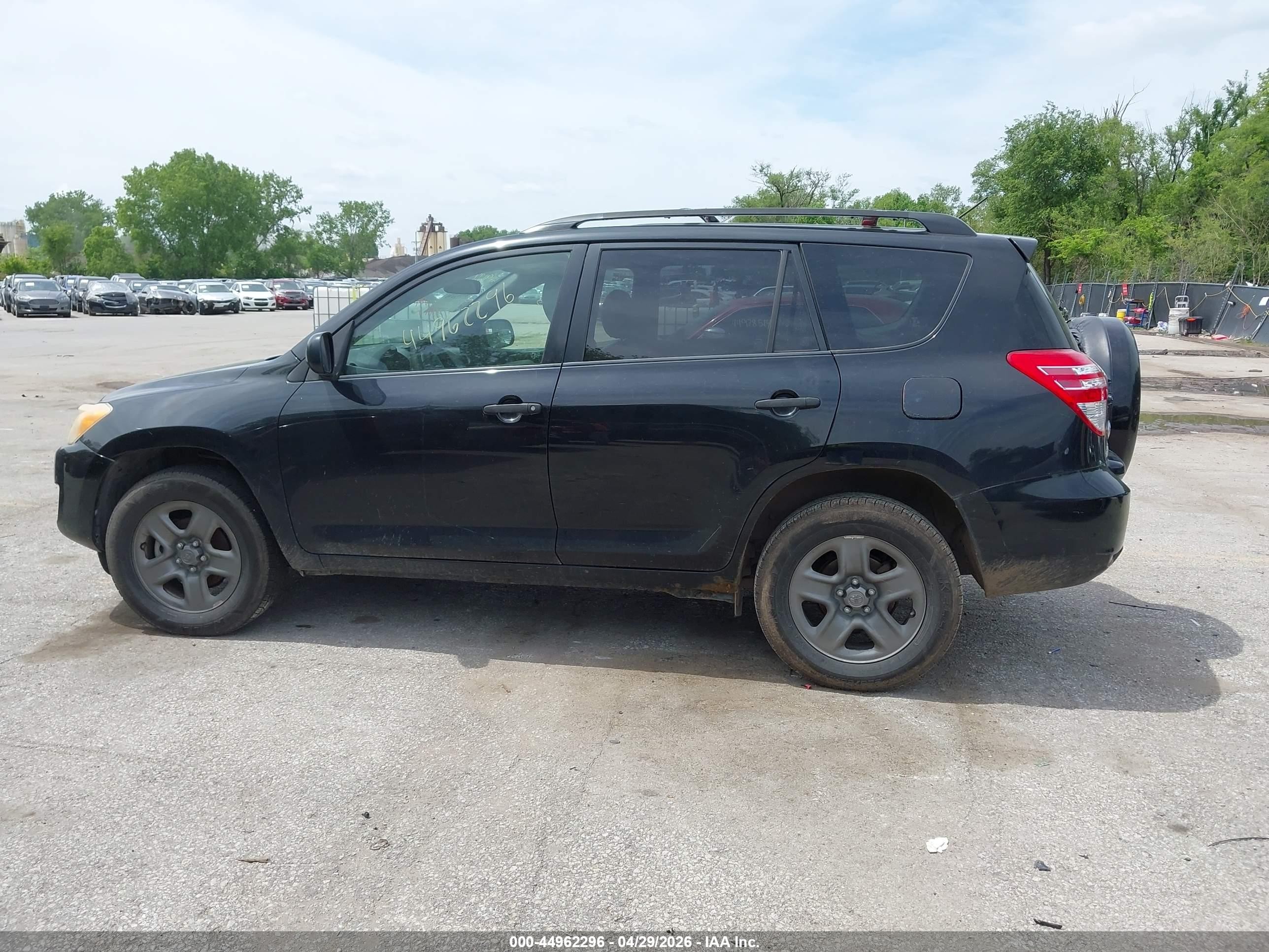 2010 Toyota Rav4 Base V6 Black vin: JTMBK4DVXA5084929