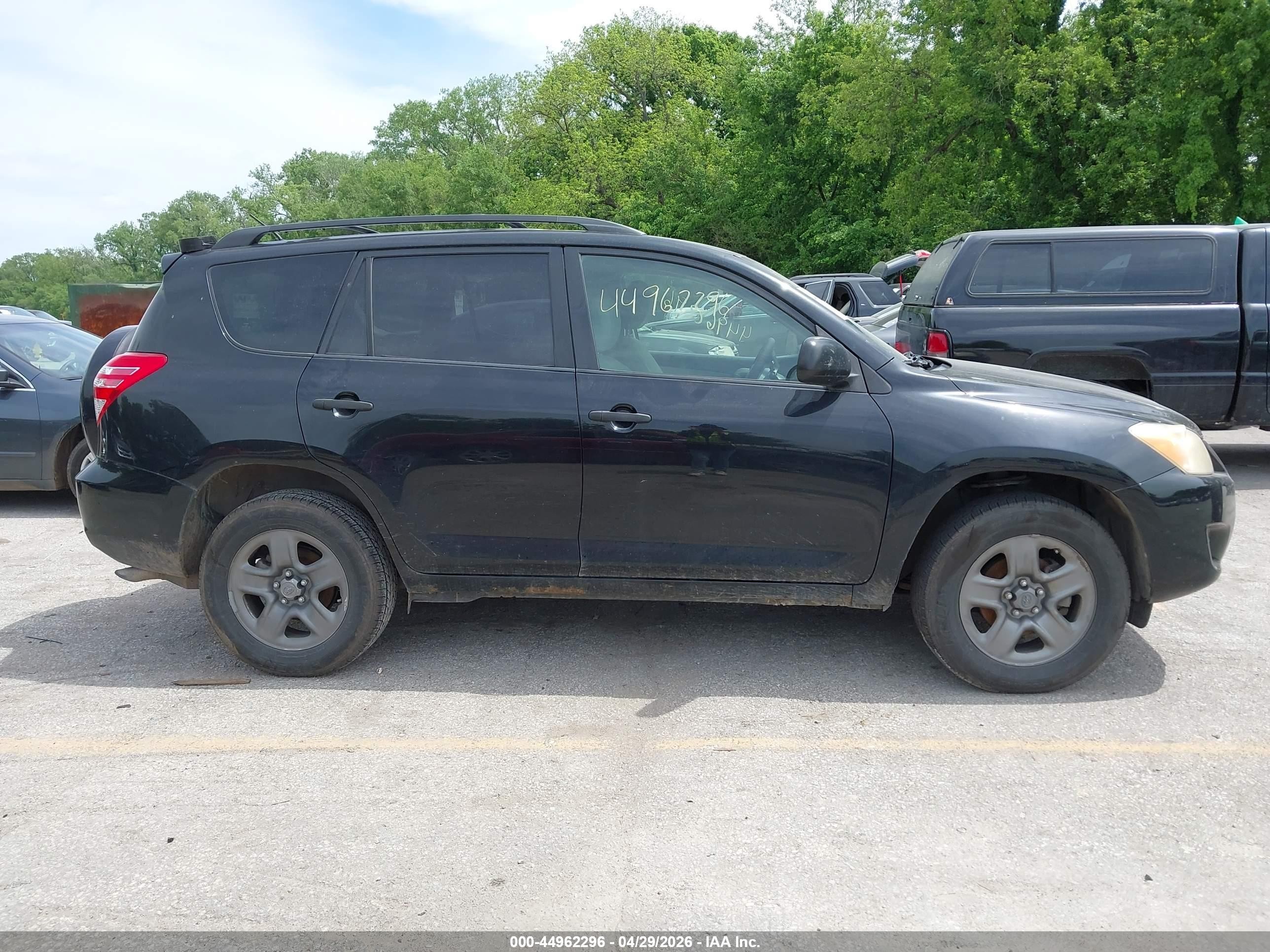 2010 Toyota Rav4 Base V6 Black vin: JTMBK4DVXA5084929
