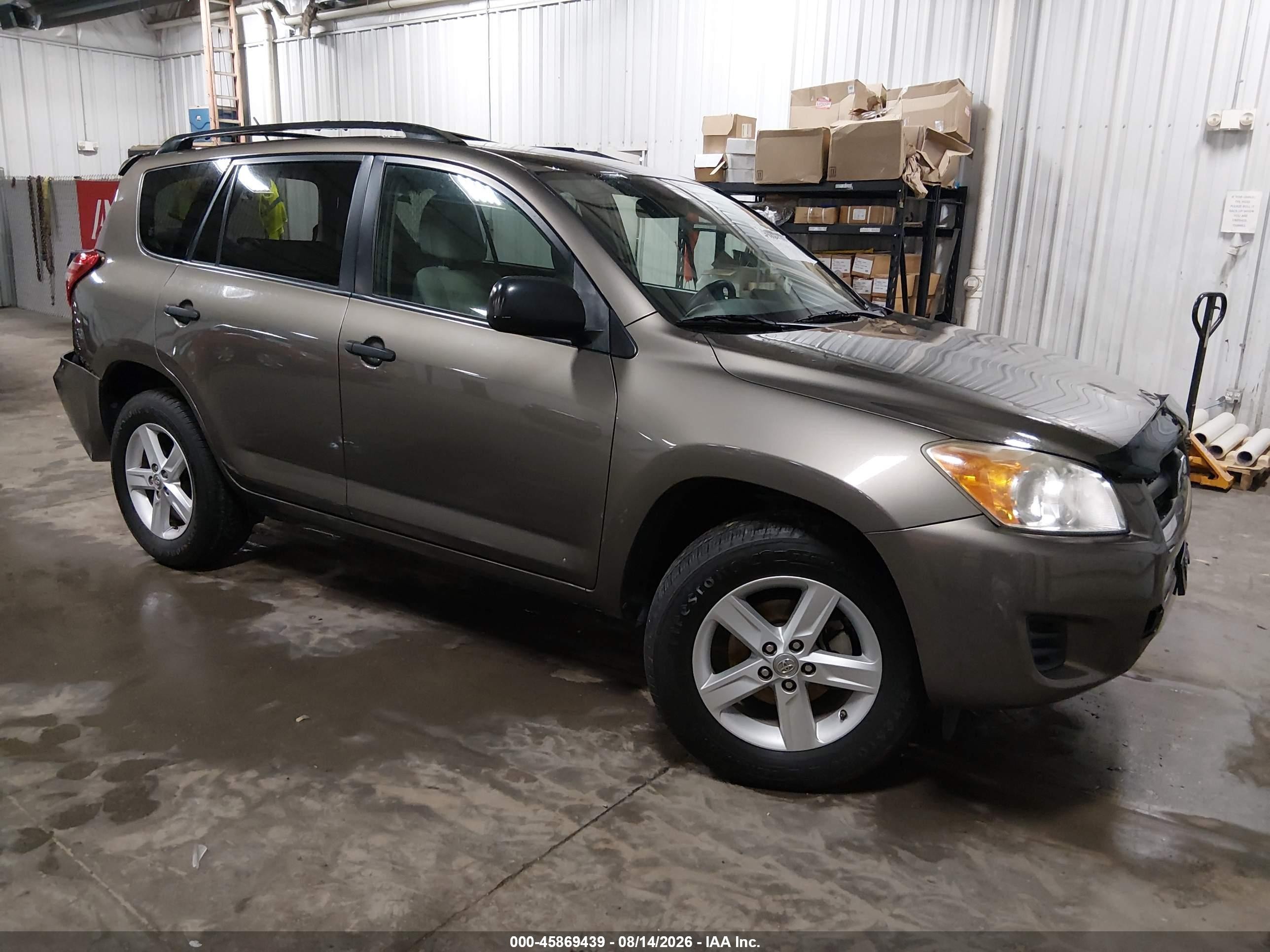 2010 Toyota Rav4 Base V6 Brown vin: JTMBK4DVXAD015048