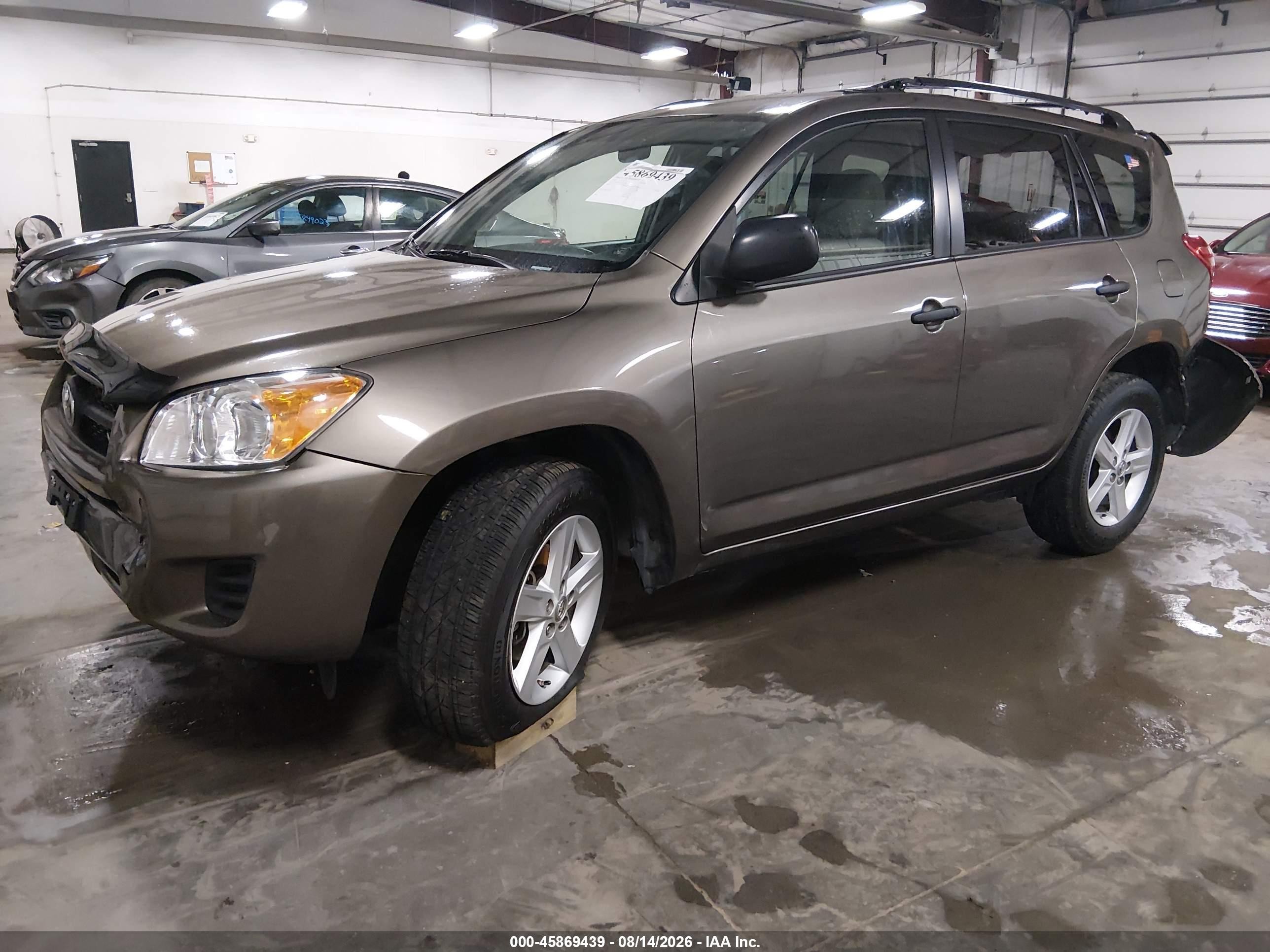 2010 Toyota Rav4 Base V6 Brown vin: JTMBK4DVXAD015048