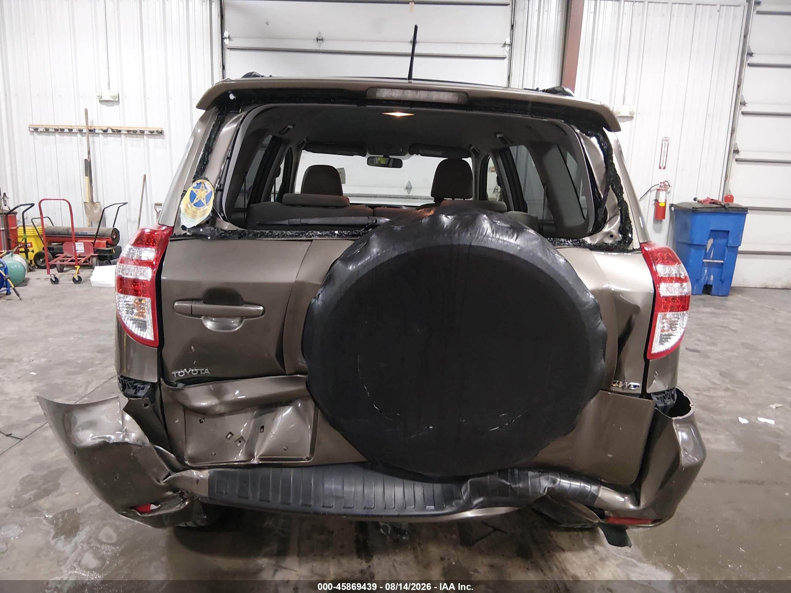 2010 Toyota Rav4 Base V6 Brown vin: JTMBK4DVXAD015048