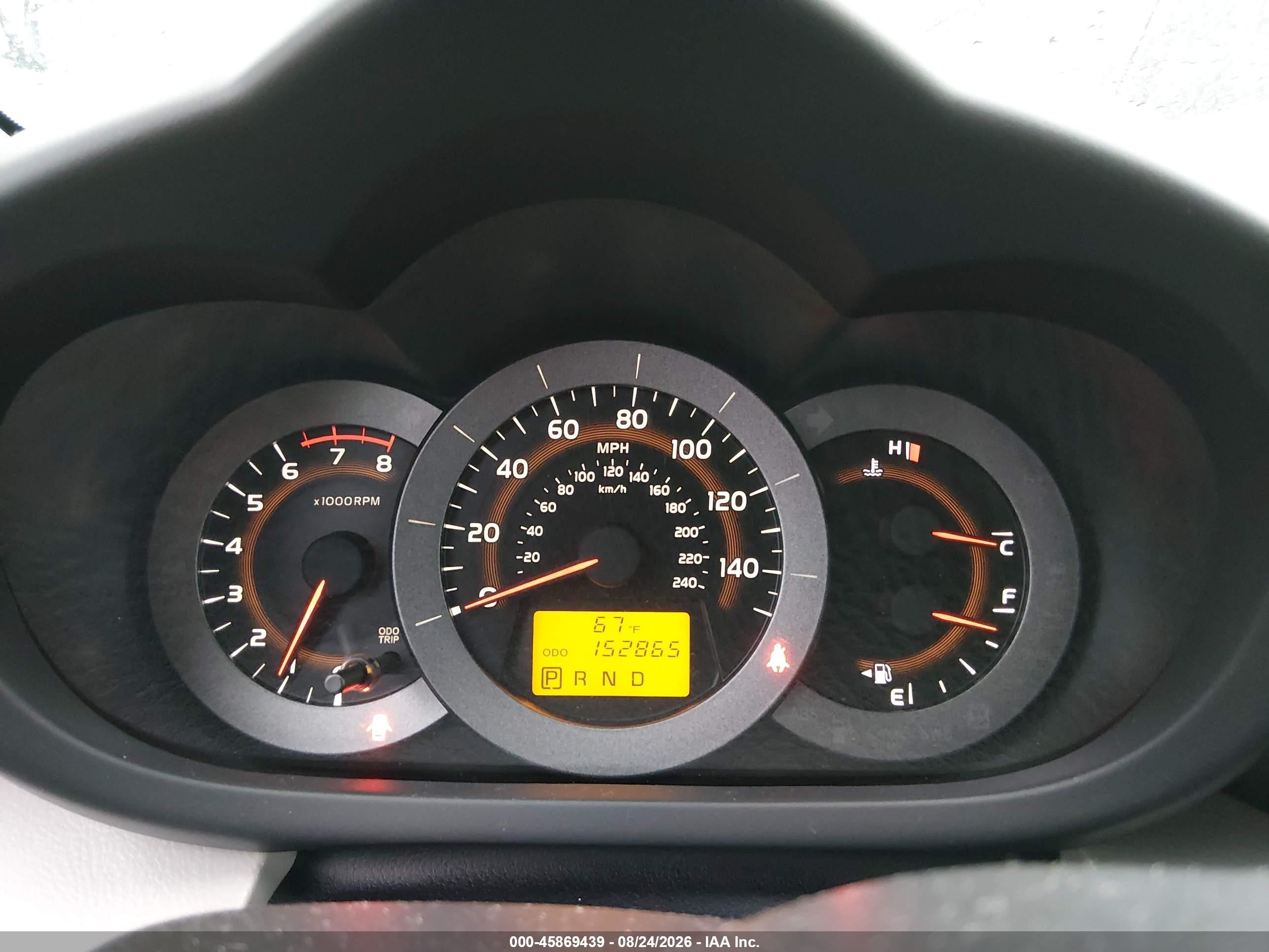 2010 Toyota Rav4 Base V6 Brown vin: JTMBK4DVXAD015048