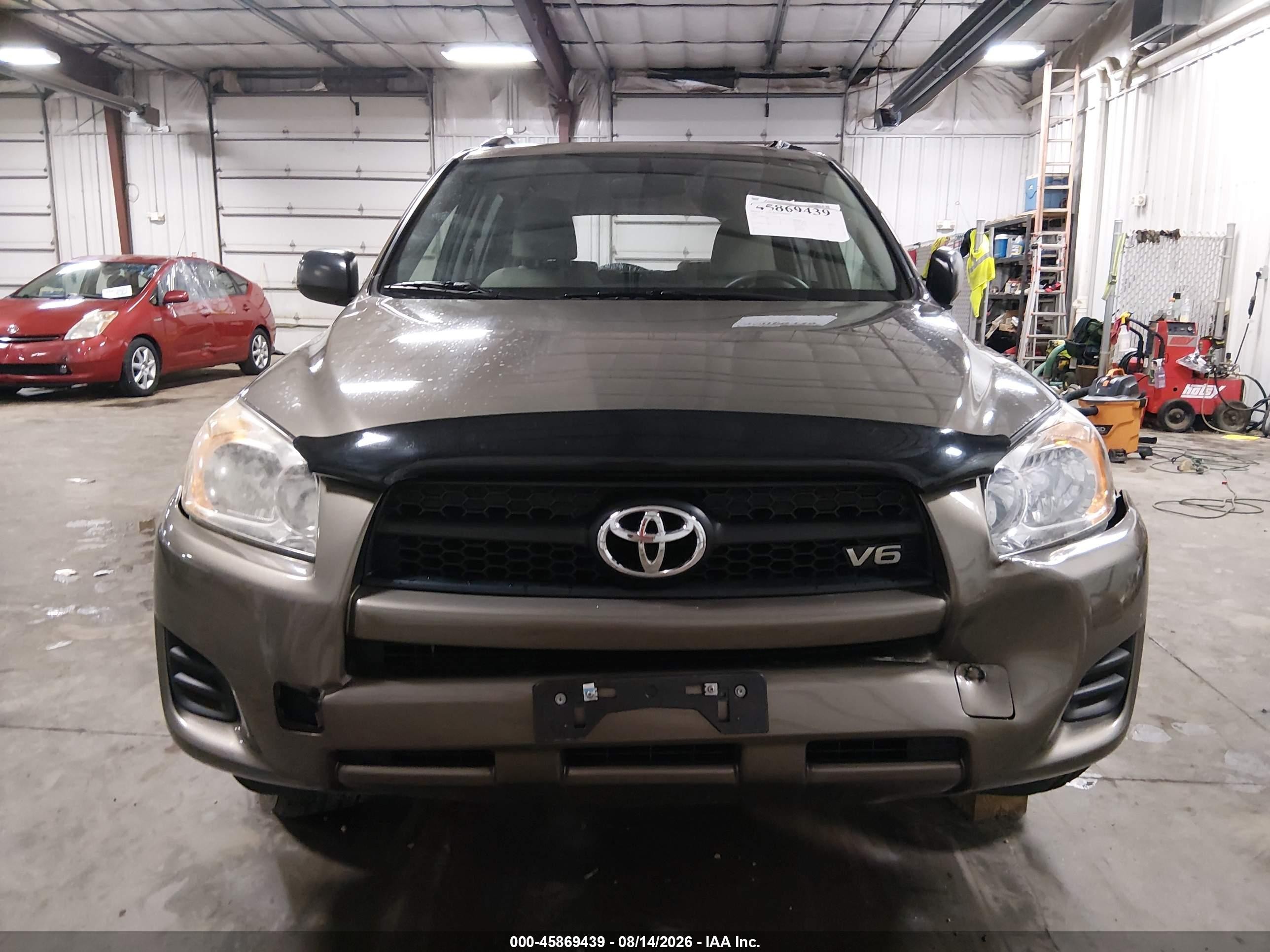 2010 Toyota Rav4 Base V6 Brown vin: JTMBK4DVXAD015048