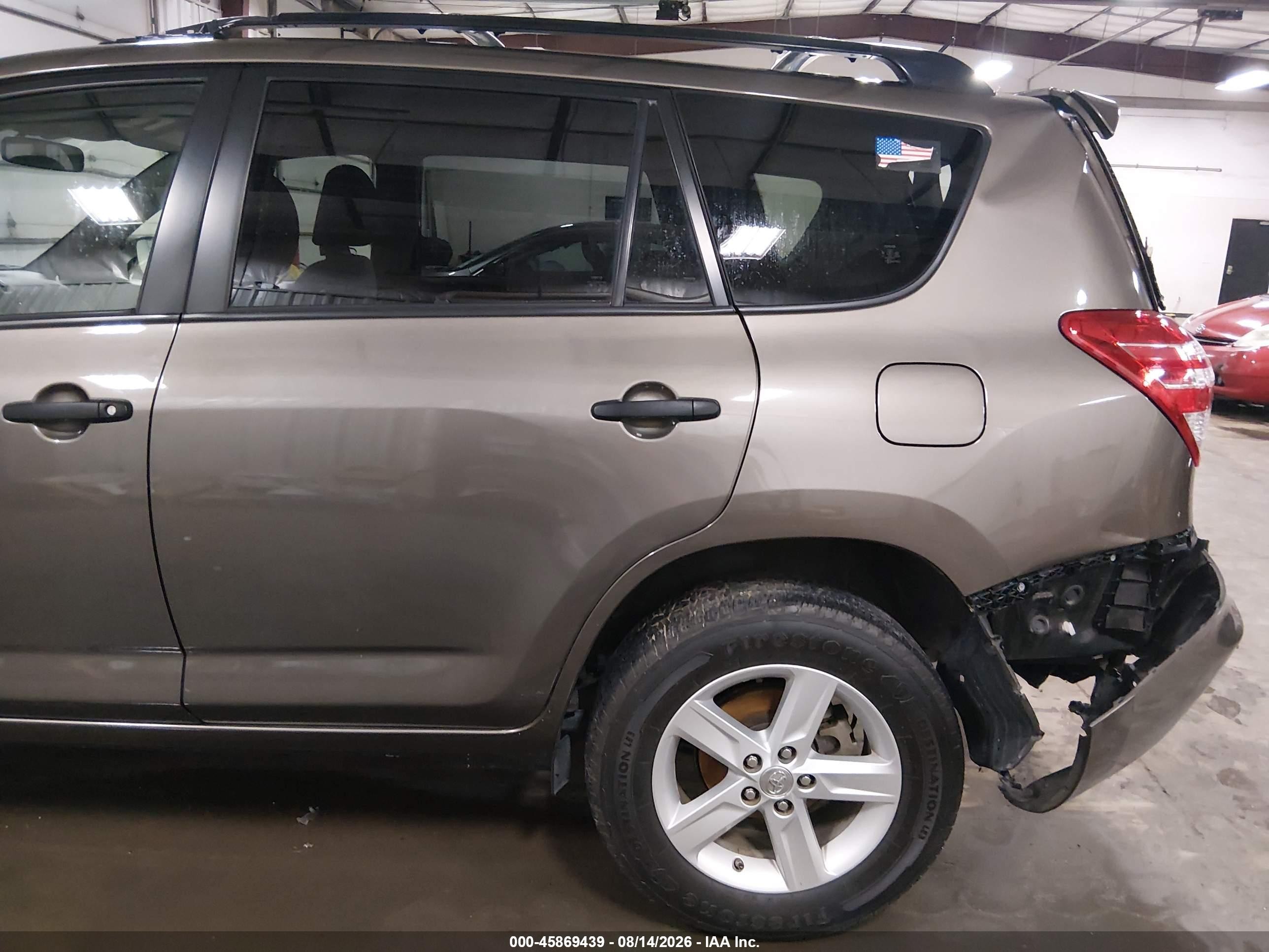 2010 Toyota Rav4 Base V6 Brown vin: JTMBK4DVXAD015048