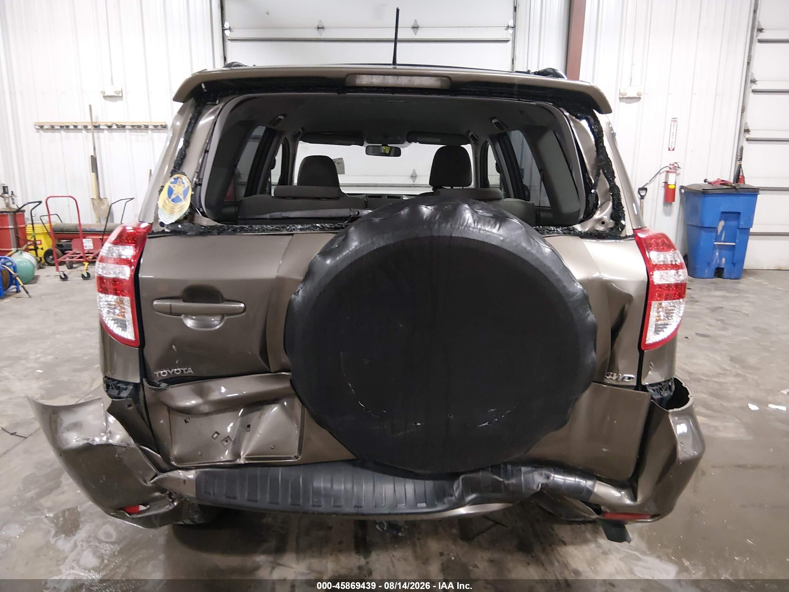 2010 Toyota Rav4 Base V6 Brown vin: JTMBK4DVXAD015048