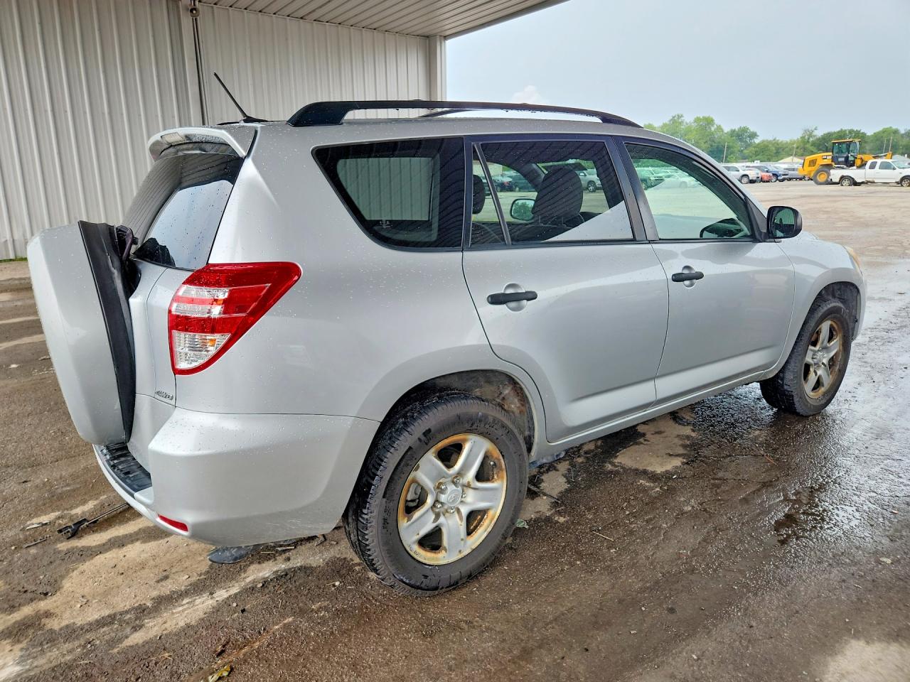 2010 Toyota Rav4 Base Silver vin: JTMBK4DVXAD017740