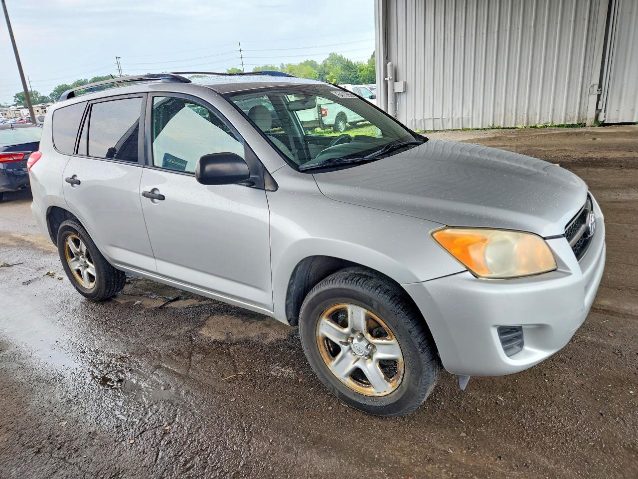 2010 Toyota Rav4 Base Silver vin: JTMBK4DVXAD017740