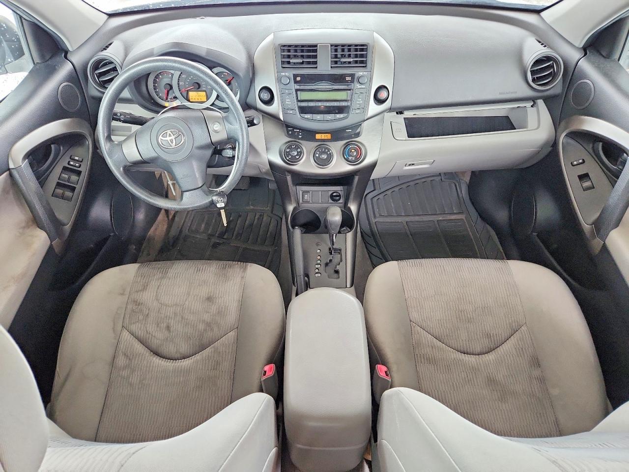 2010 Toyota Rav4 Base Silver vin: JTMBK4DVXAD017740