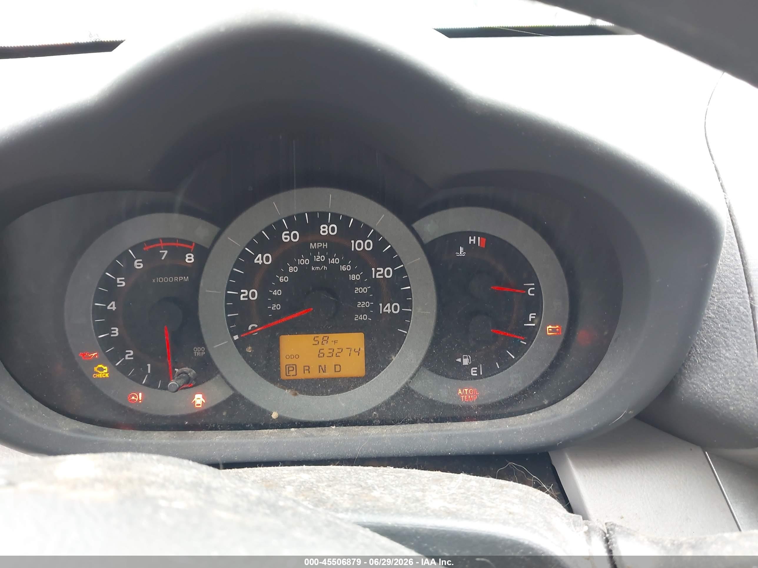 2012 Toyota Rav4 Base V6 Silver vin: JTMBK4DVXCD018812