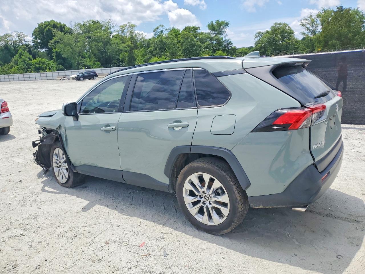 2019 Toyota Rav4 Xle Premium Gray vin: JTMC1RFV5KD031743
