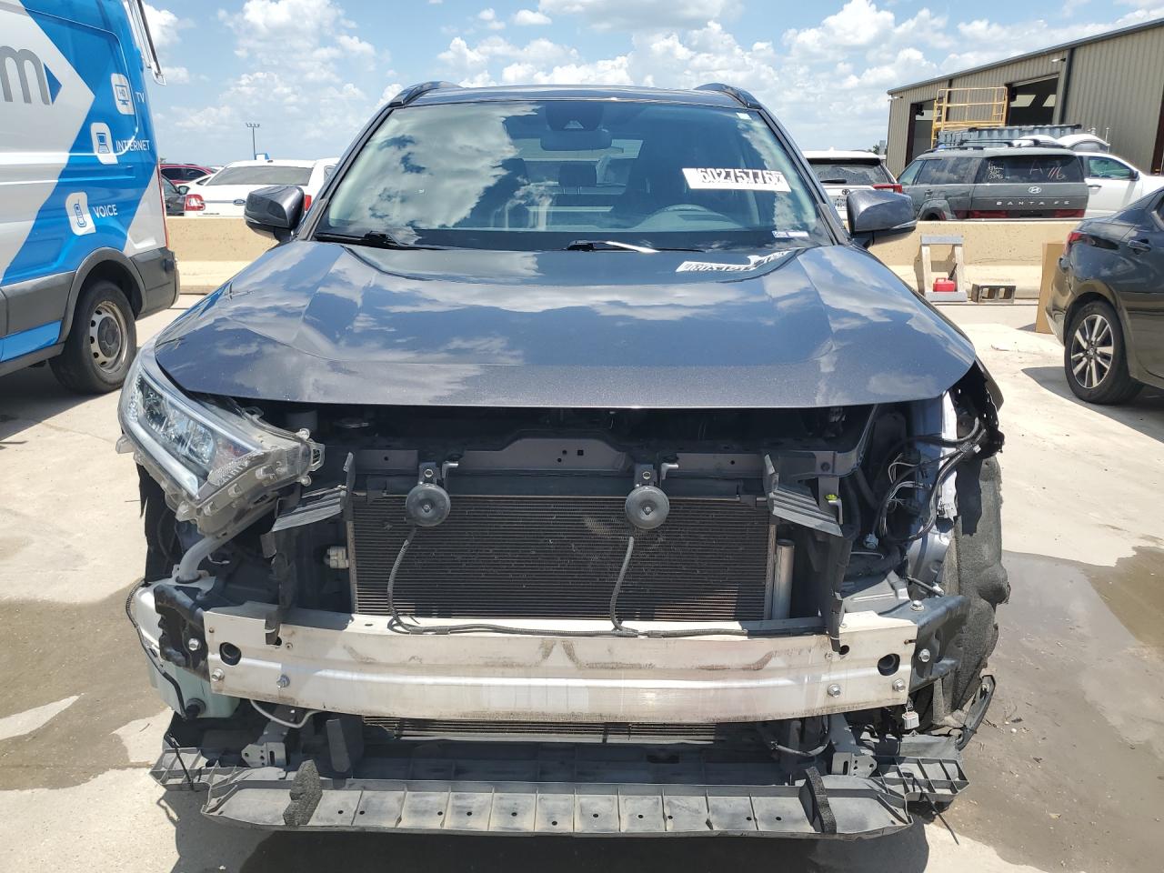 2021 Toyota Rav4 Xle Premium Charcoal vin: JTMC1RFV7MD062222 Damage: Grille, Missing, Replacement Required