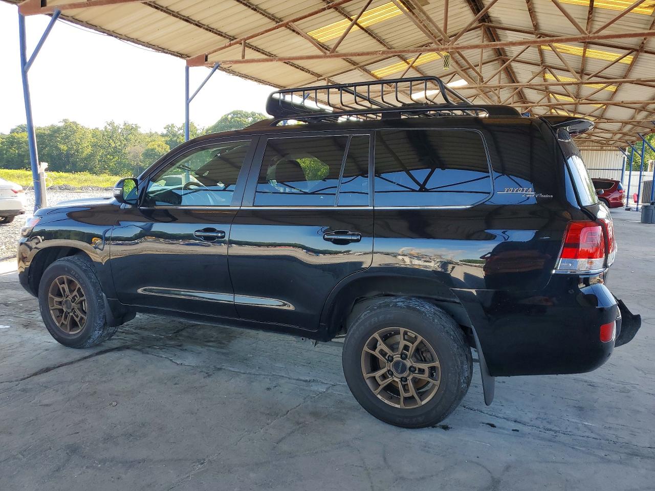 2020 Toyota Land Cruiser Heritage Edition Черный vin: JTMCY7AJ0L4089619