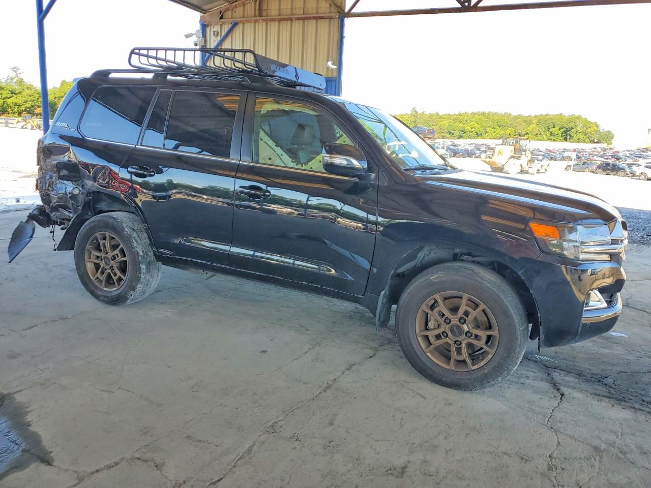 2020 Toyota Land Cruiser Heritage Edition Черный vin: JTMCY7AJ0L4089619